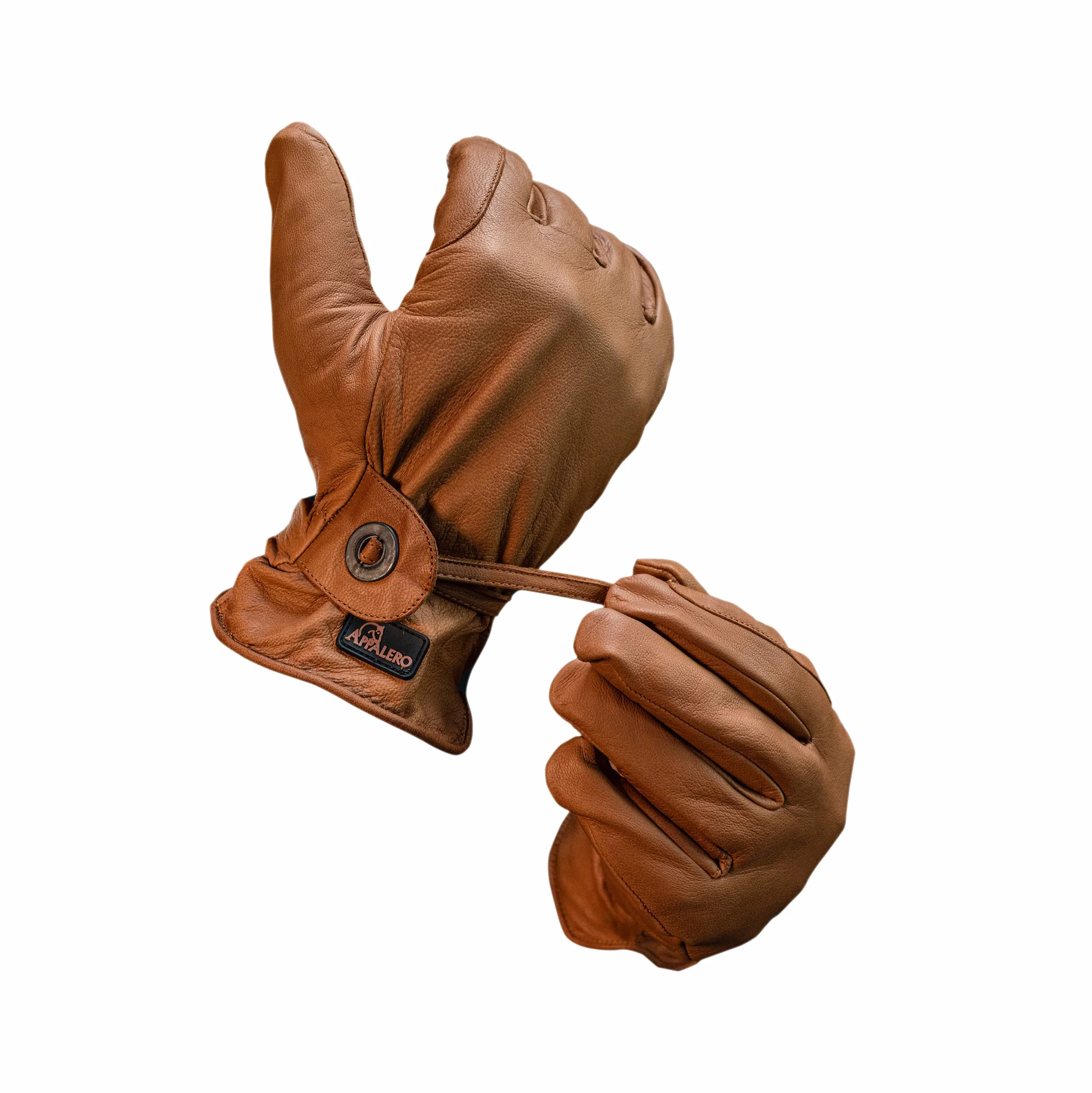 Gants d'équitation western - cuir de chèvre - 5 coloris