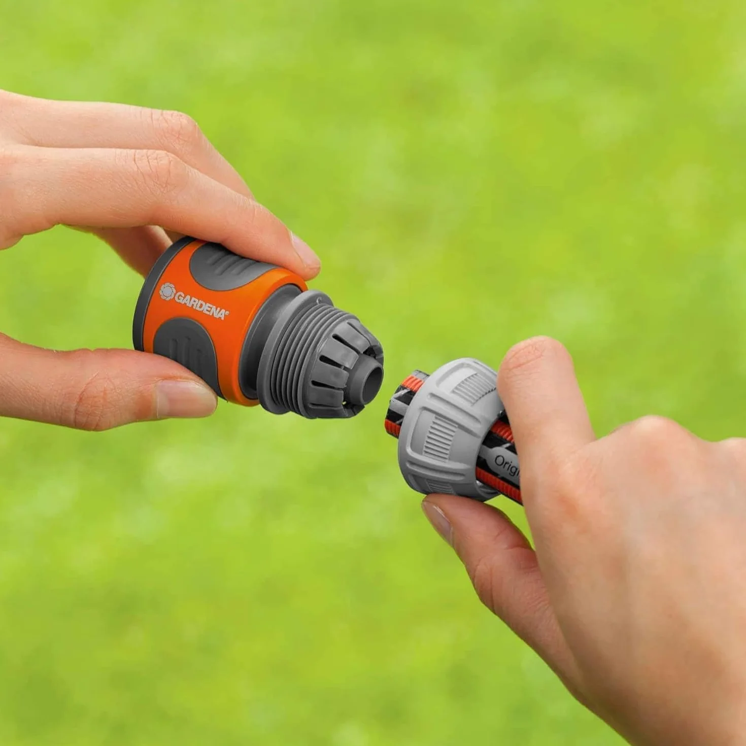 GARDENA Raccords d'Arrosage Rapide 13 mm (1/2") 15 mm (5/8") Raccord Enfichable Début Tuyau Étanche Emballé