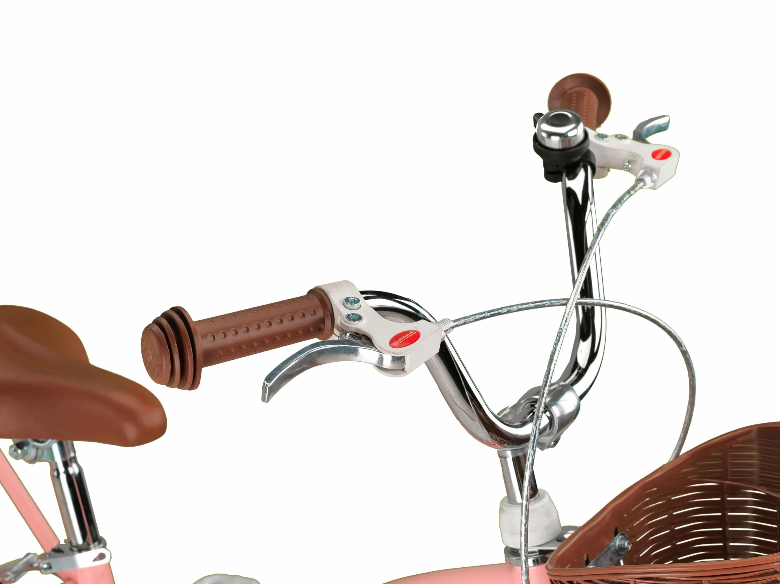 Chillaxx Bike Linda Vélo de ville 20 pouces enfant - Vélo hollandais fille garçon 6-11 ans