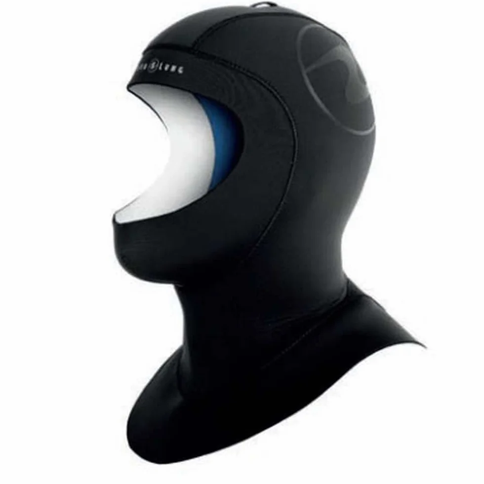 Aqua Lung Seawave Flex - Cagoule de plongée 3/1 mm, néoprène extensible, durable, joint facial personnalisable, ventilation unique et boucle de suspension pour séchage facile.