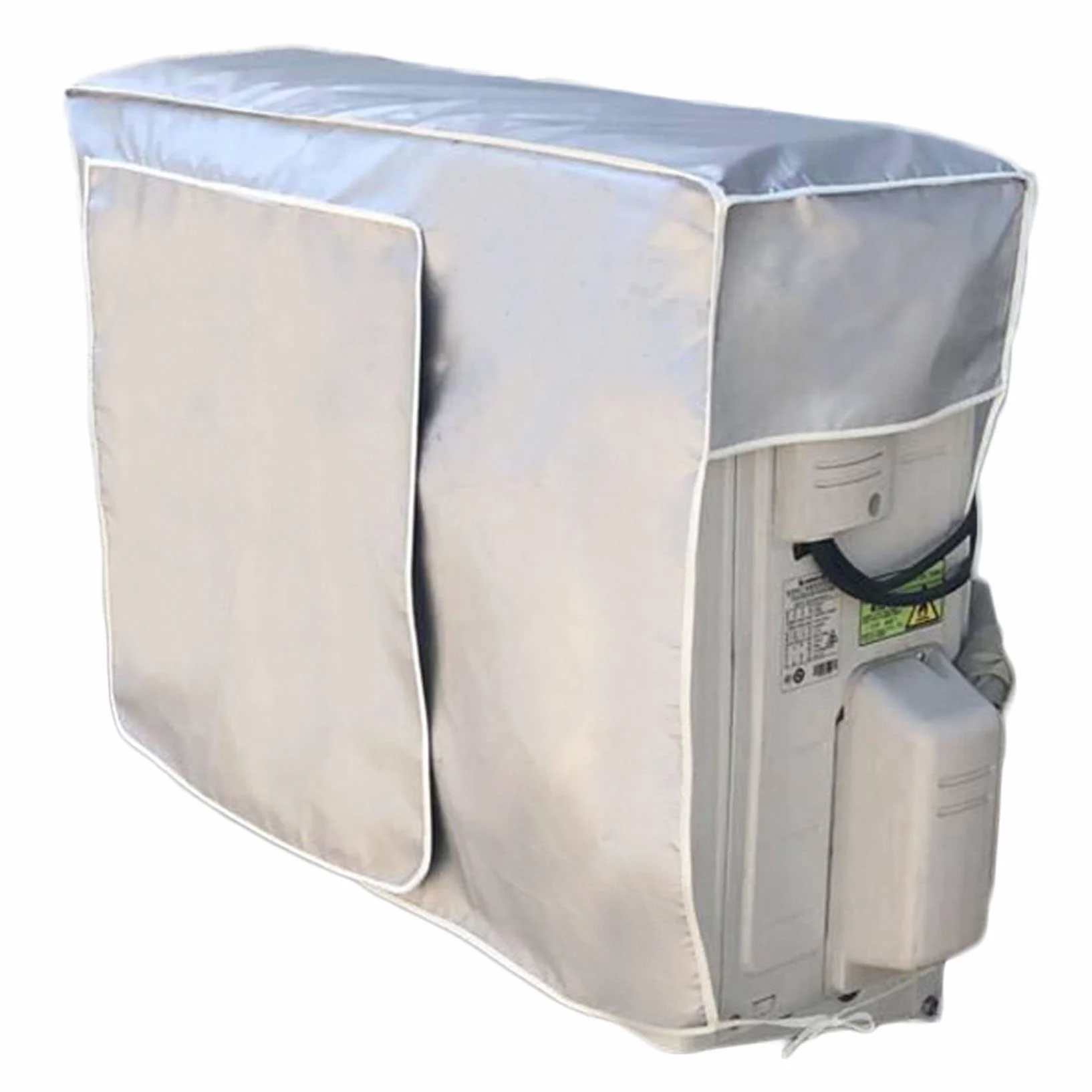 Housse Climatiseur Extérieur Couverture Etanche Anti-poussière 80x32x57cm