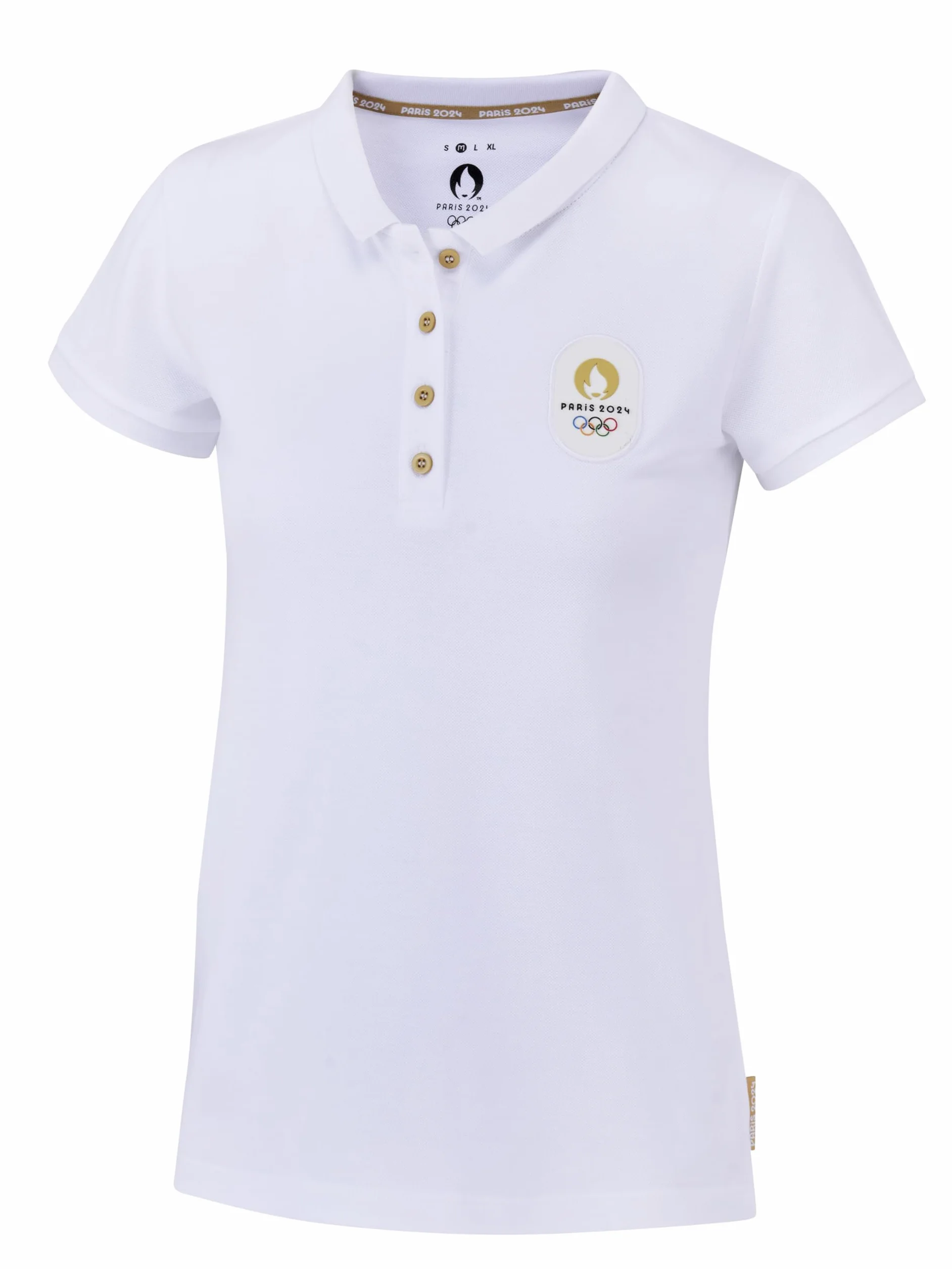 PARIS 2024 Polo Femme - JO Collection Officielle Jeux Olympiques