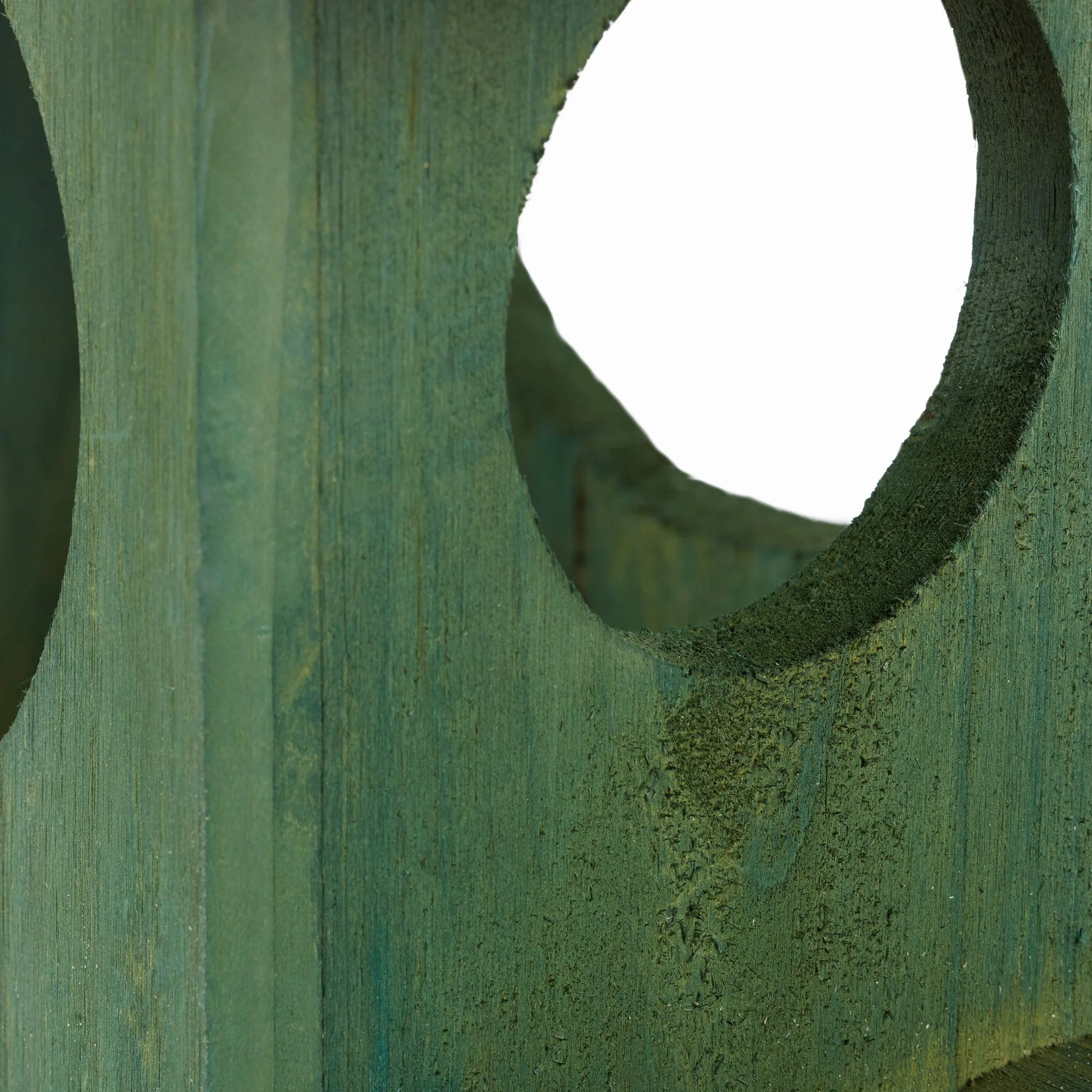 Relaxdays Mangeoire pour écureuils Hotte en Bois Toit métallique étanche Vert foncé