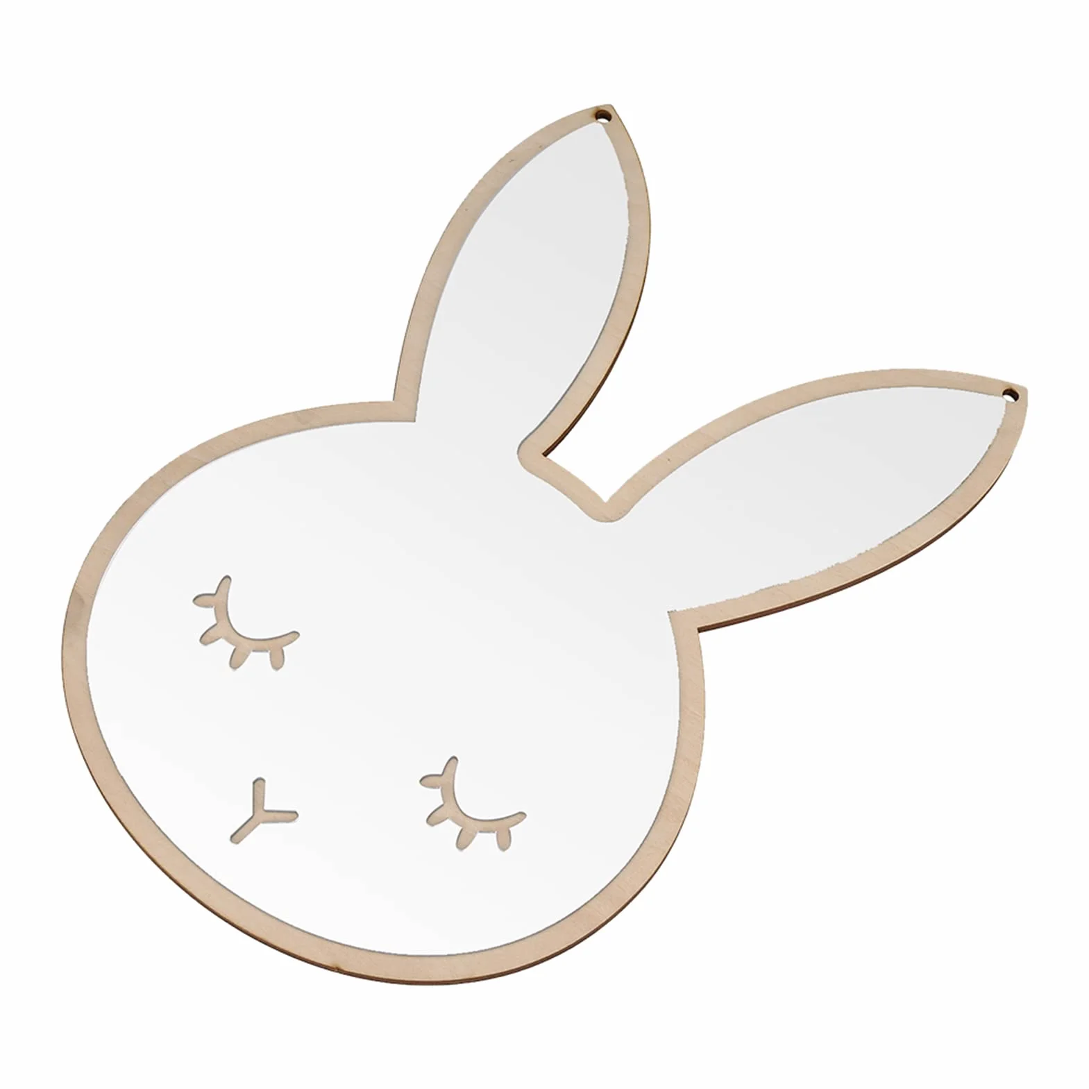 Miroir en Acrylique Autocollant 3D pour Chambre d'enfant Dessin animé Mignon Incassable Mural