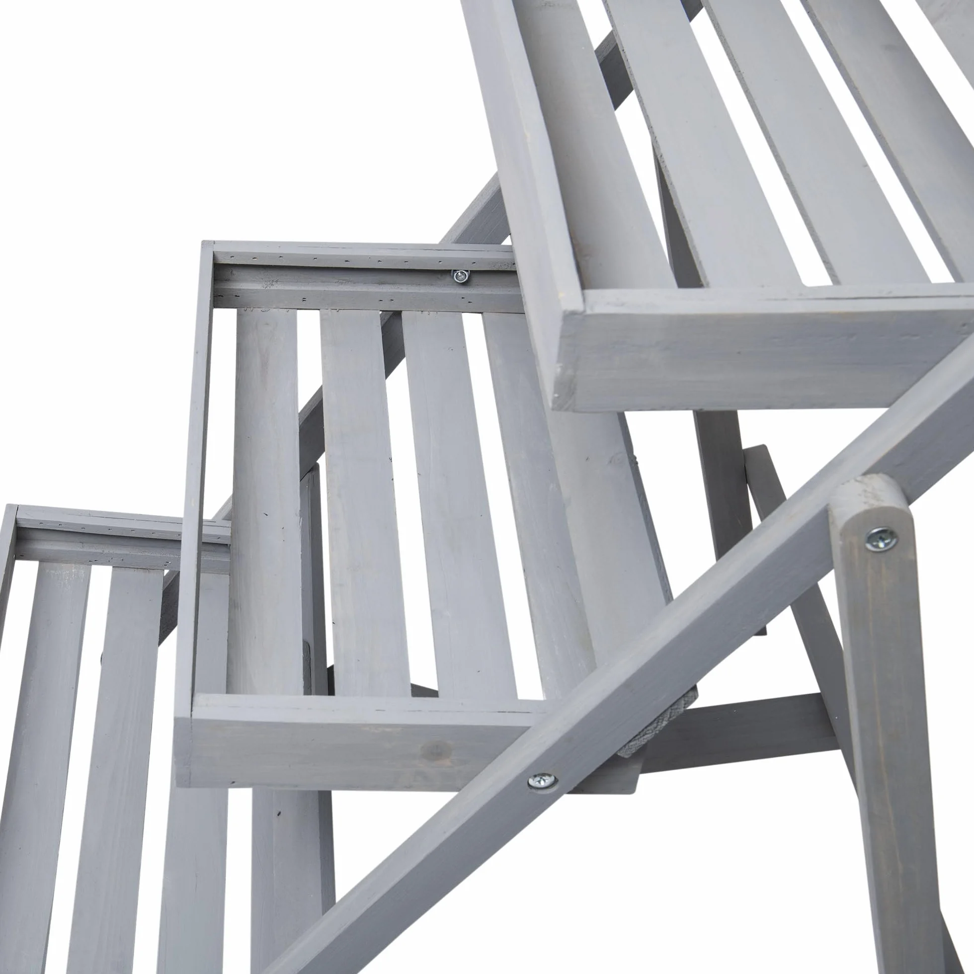WERKA PRO Étagère de Jardin en Bois 66,5x50,2x79,5cm