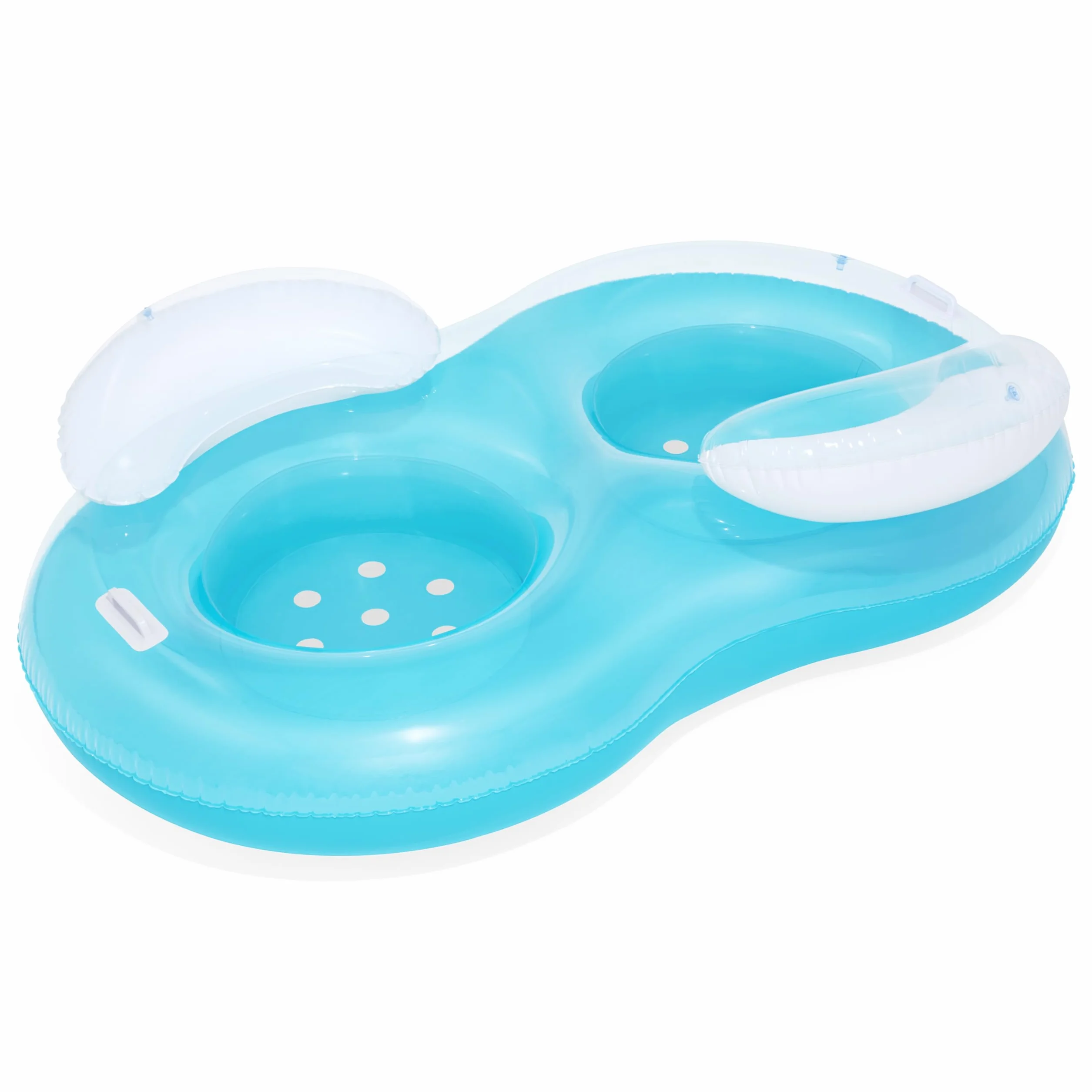 Bestway Bouée de Natation Double Cool Comfort Deluxe de 1,88 m x 1,17 m