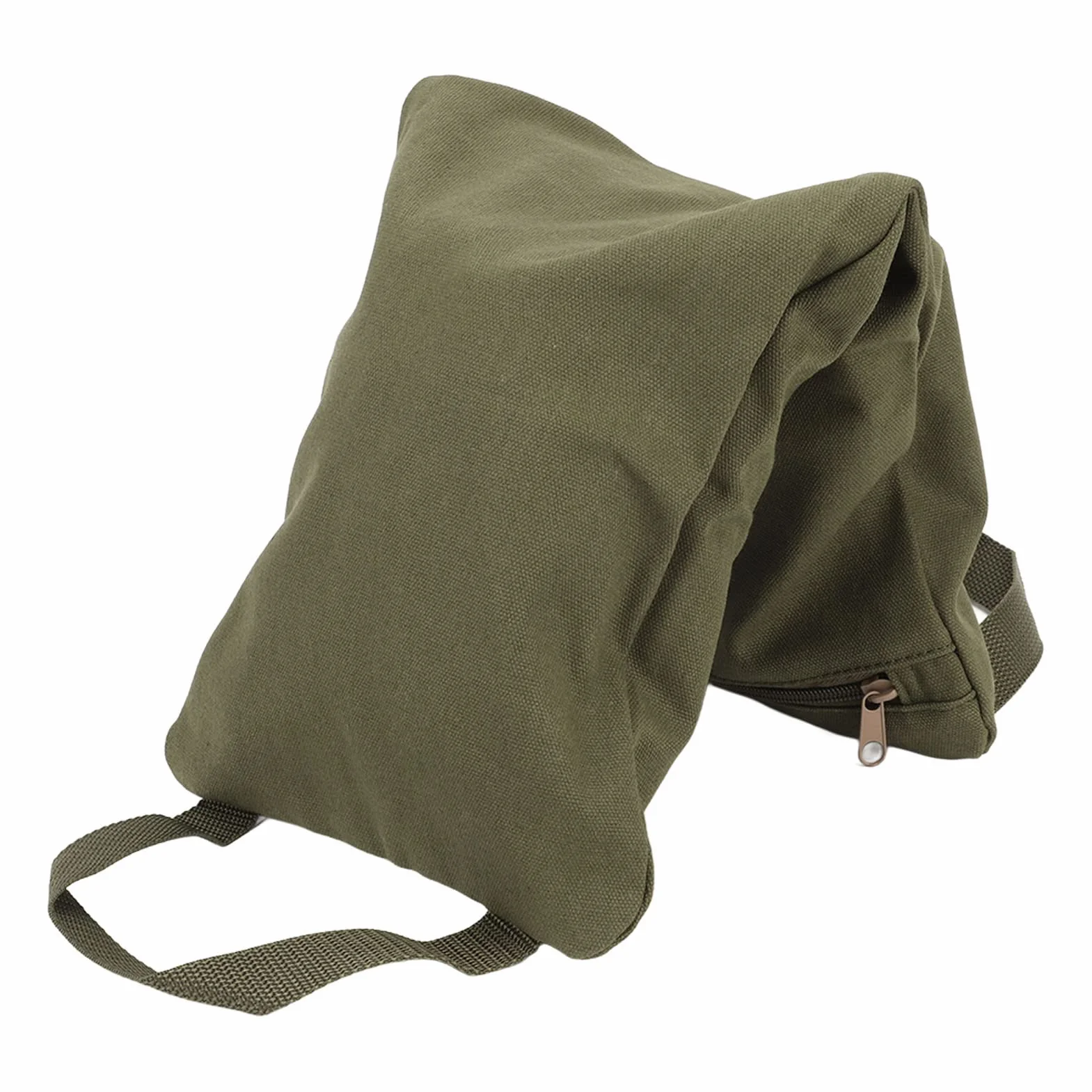 Sac de Sable de Yoga, Sacs de Sable de Yoga Non remplis avec 2 poignées, Fermeture éclair, Sac imperméable, Sac de Sable de Yoga Ajustable pour Les Poids de Yoga et l'entraînement
