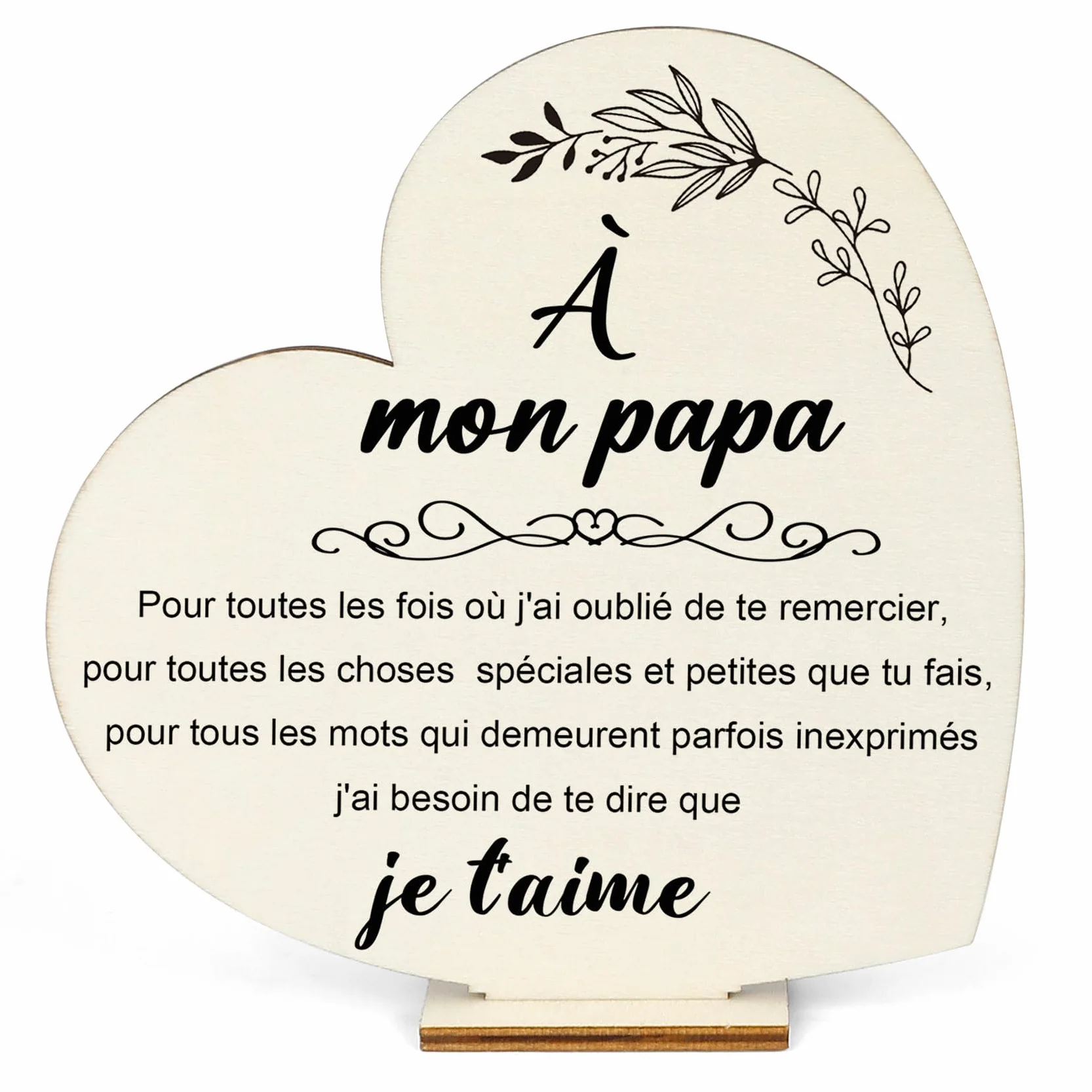 Cadeau Fête des Pères Papa Anniversaire Noël Idée Décoration