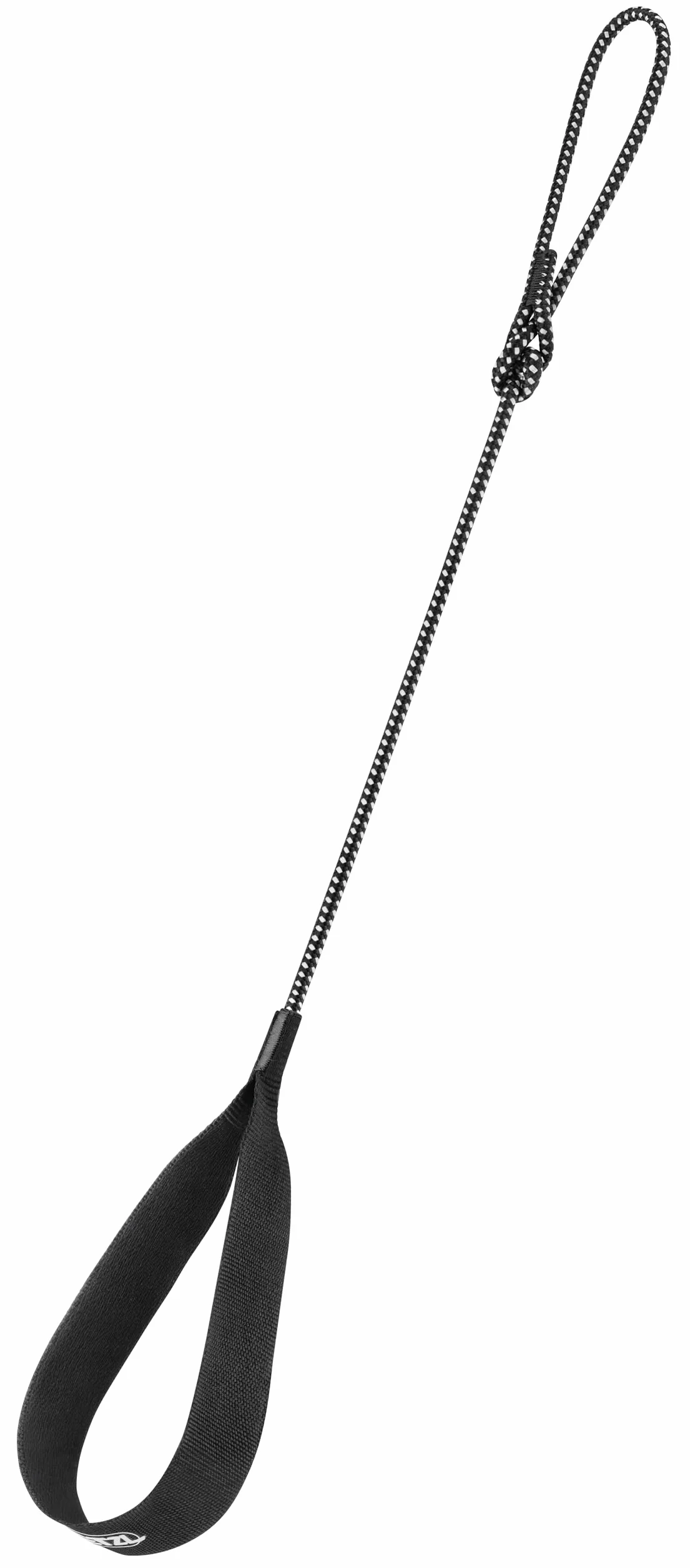 PETZL Leash LINKIN BLACK pour adultes, idéal pour utilisation pratique, format pratique