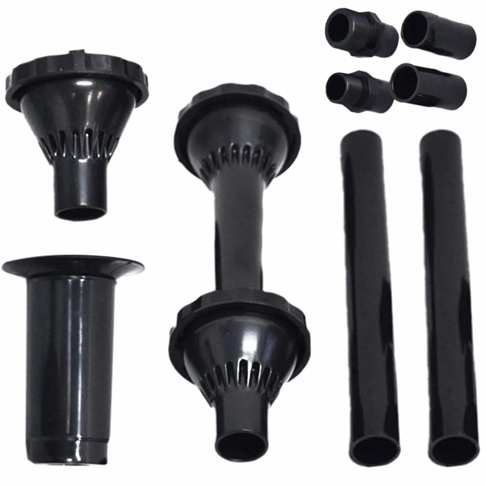 Kit de Buse de Fontaine 9 Pièces, 3 Options, Noir, Plastique, 25 x 15 x 6,5 cm