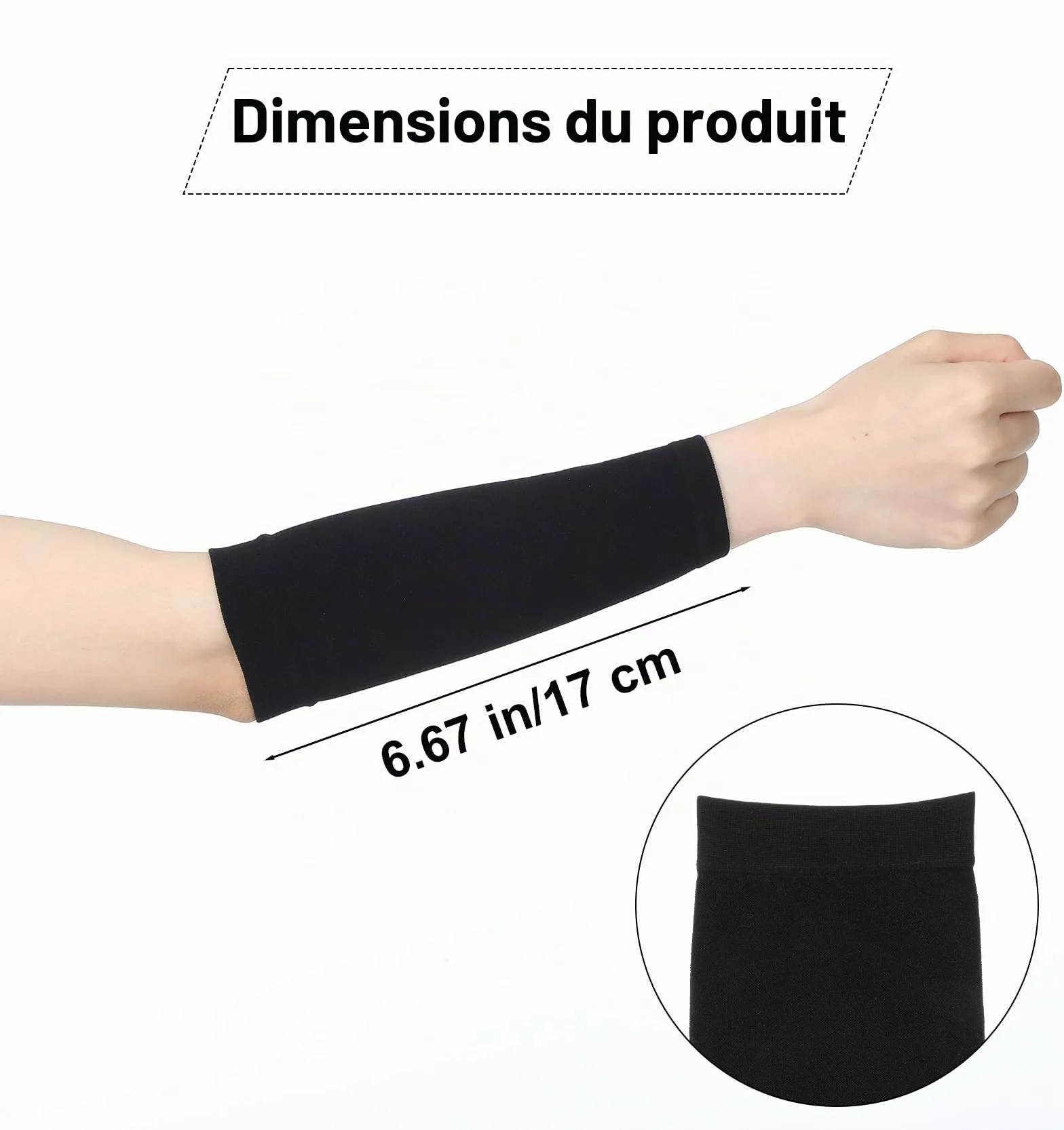 Lot de 3 paires de bandages pour avant-bras, manches de bras avec protection de compression, manches respirantes pour femmes et hommes, protection pour tatouage et sport