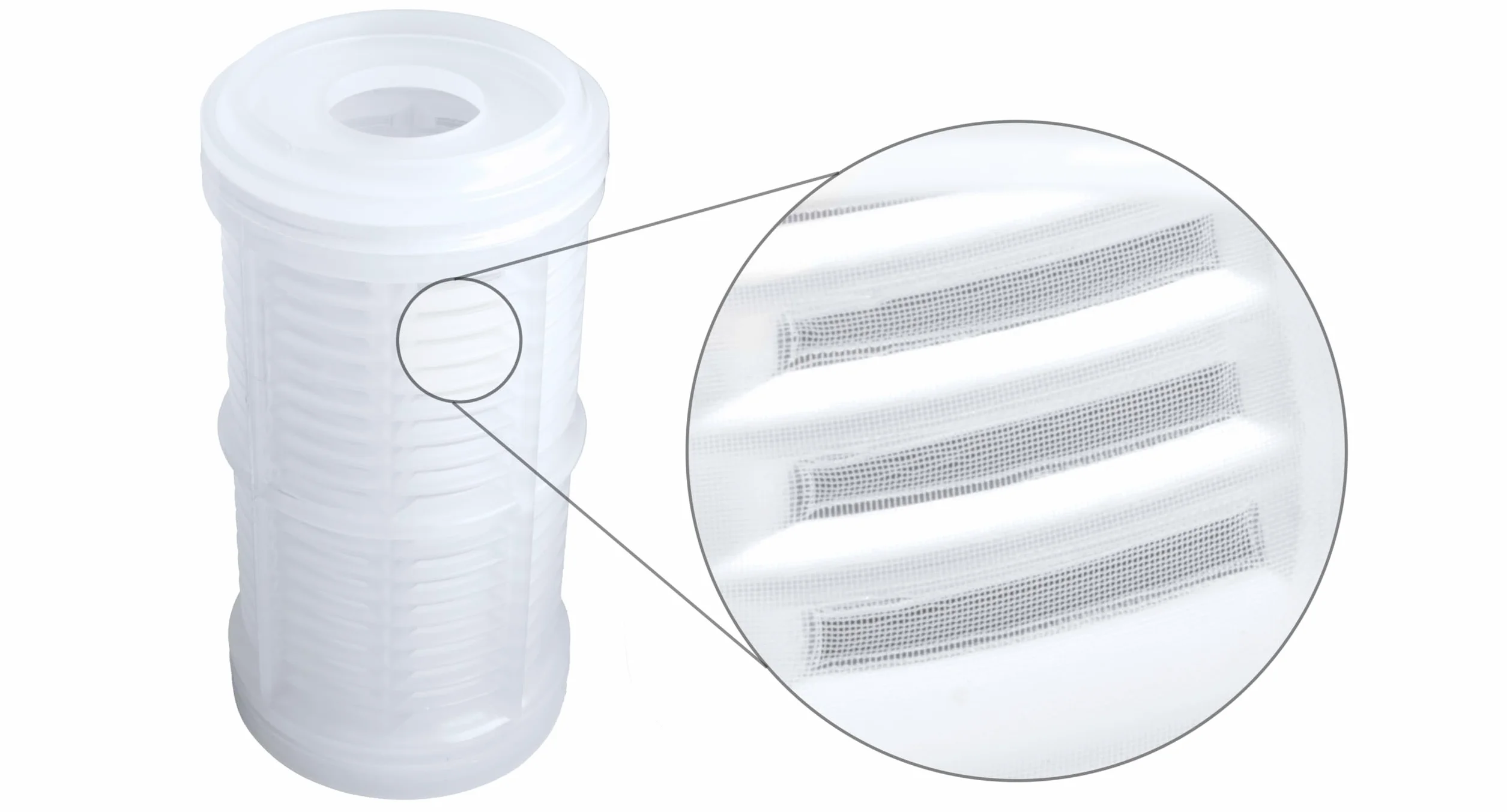 Güde Filtre à eau type A 1" 5,5 bar cartouche filtrante lavable