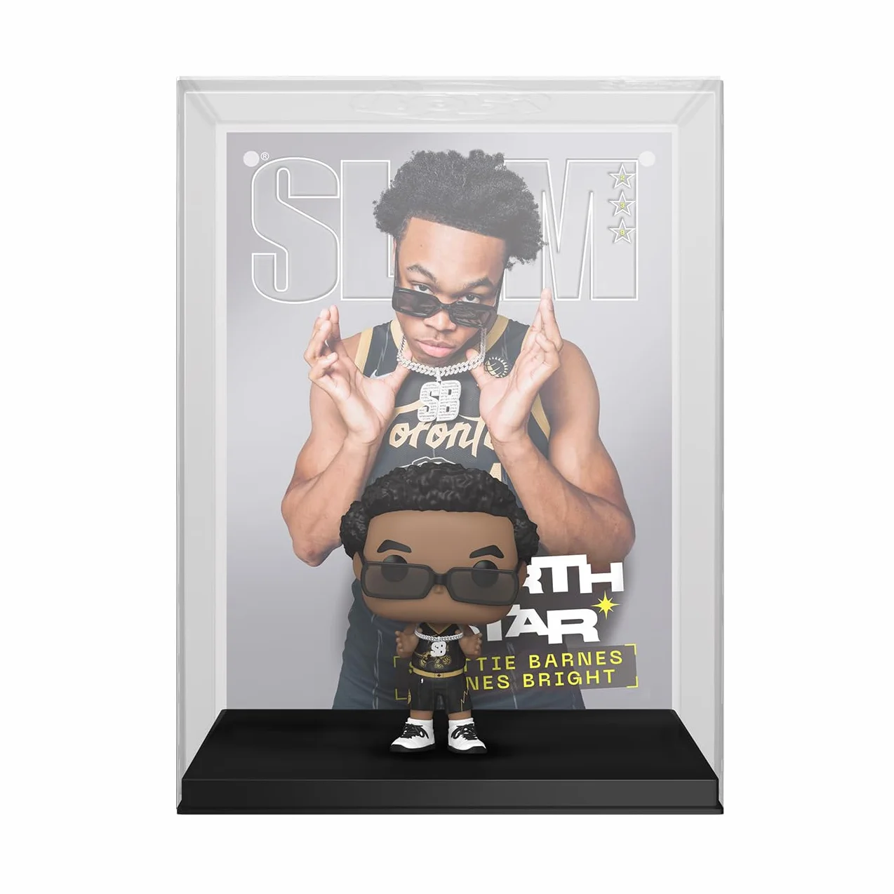 Funko Pop! NBA Cover: Slam - Scottie Barnes - Figurine en Vinyle à Collectionner - Idée de Cadeau - Produits Officiels - Jouets pour Les Enfants et Adultes - Sports Fans