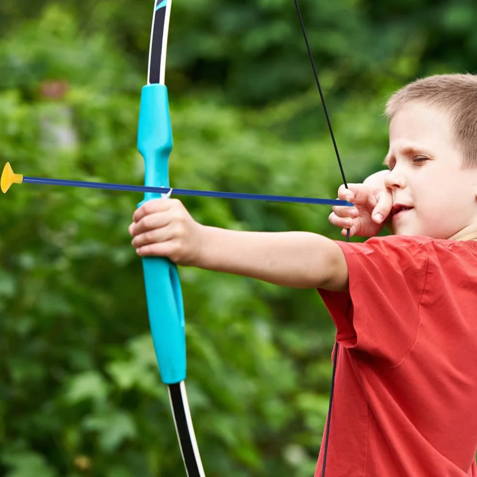 24 Pièces Flèche Ventouse, Flèches de Rechange à Ventouse, 42 cm Tir à l'arc Flèches à Ventouse, Enfant flèche de Jouet, Tir à la Cible Entraînement au Jeu pour Garçons et Filles pour Sébutant