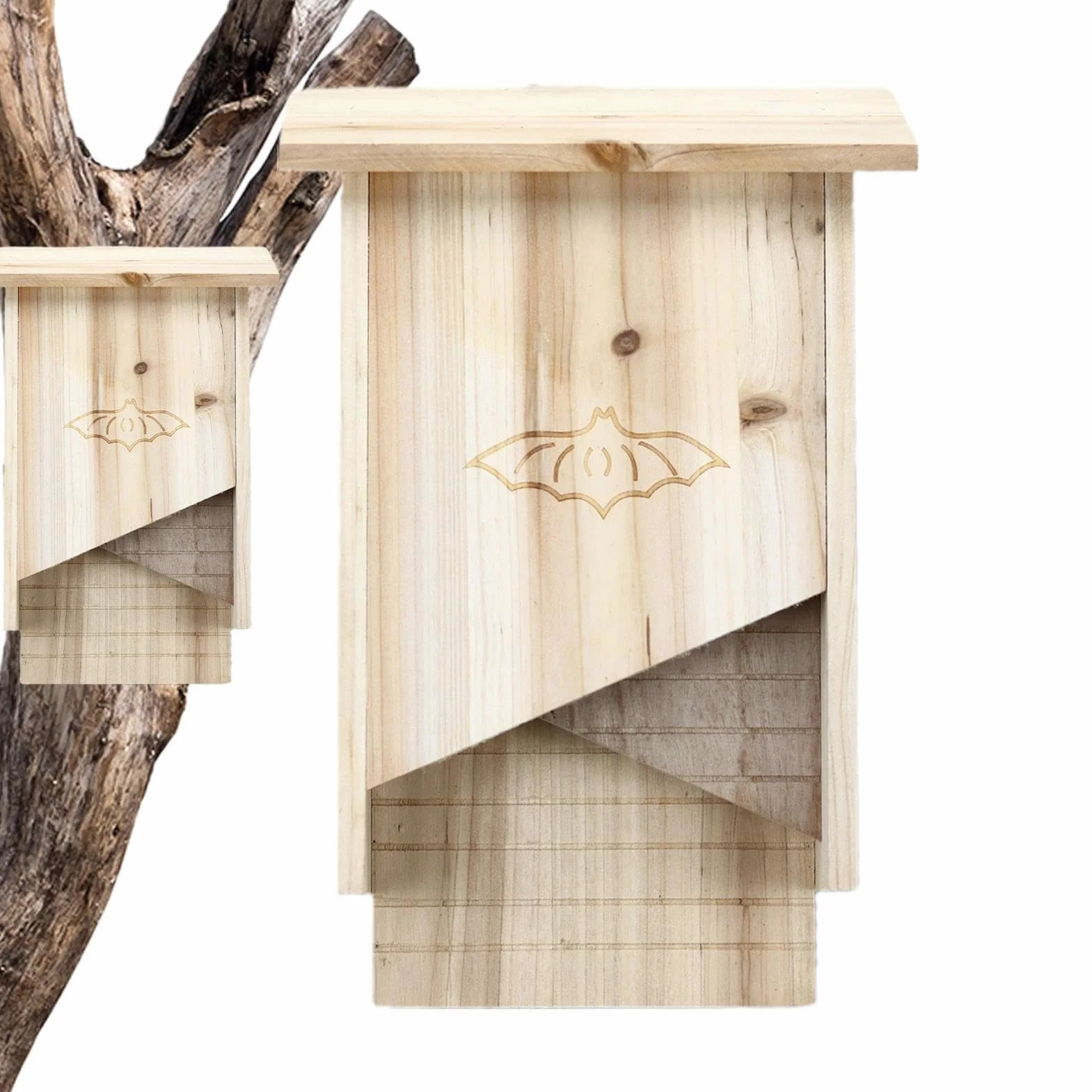 Maison Chauve-Souris en Bois résistante aux intempéries pour l'extérieur