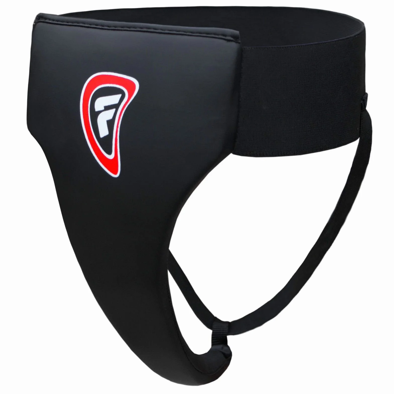Farabi Sports Groin Guard Female Groin Protector MMA Mix Martial Arts Kickboxing Protection (S/M, Black)