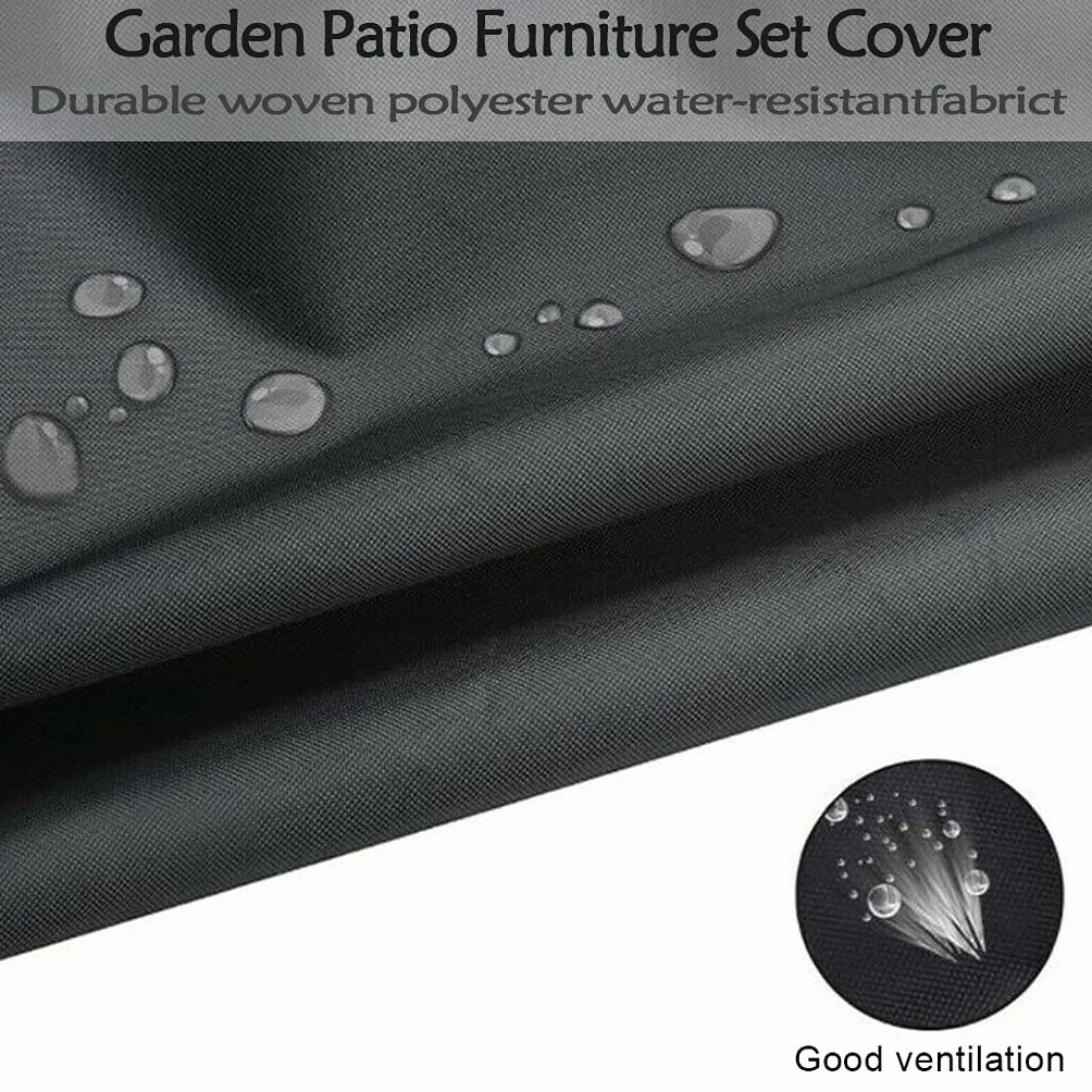 Bâche IBC 1000L Anti-poussière Anti-UV Anti-Pluie 420D 120x100x116 cm