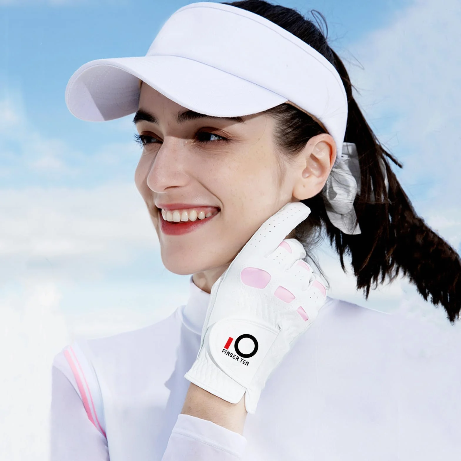 FINGER TEN Gants De Golf Femme Synthétique Pluie Poignée 3 Pack