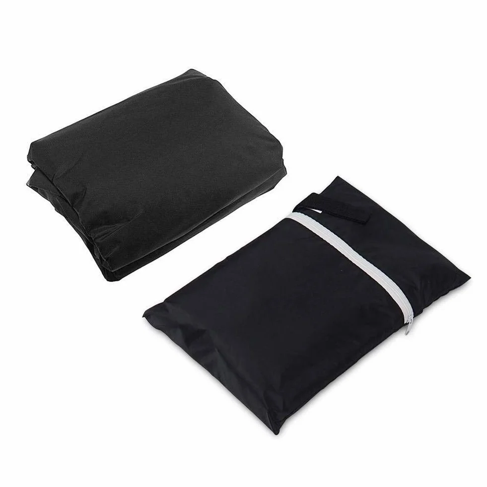 Housse Imperméable Couverture de Fauteuil Suspendu pour Chaise Œuf Balancelle Jardin Noir