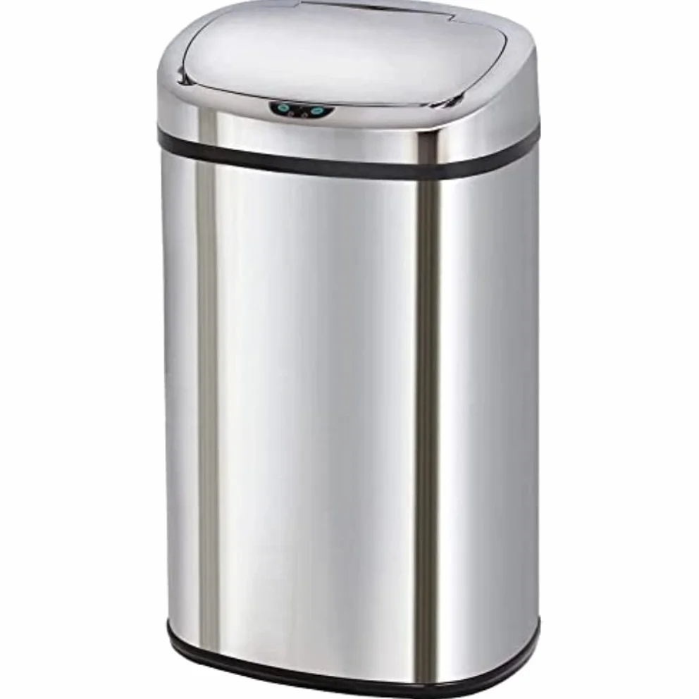 KITCHEN MOVE Poubelle de cuisine automatique 58L MAJESTIC acier INOX