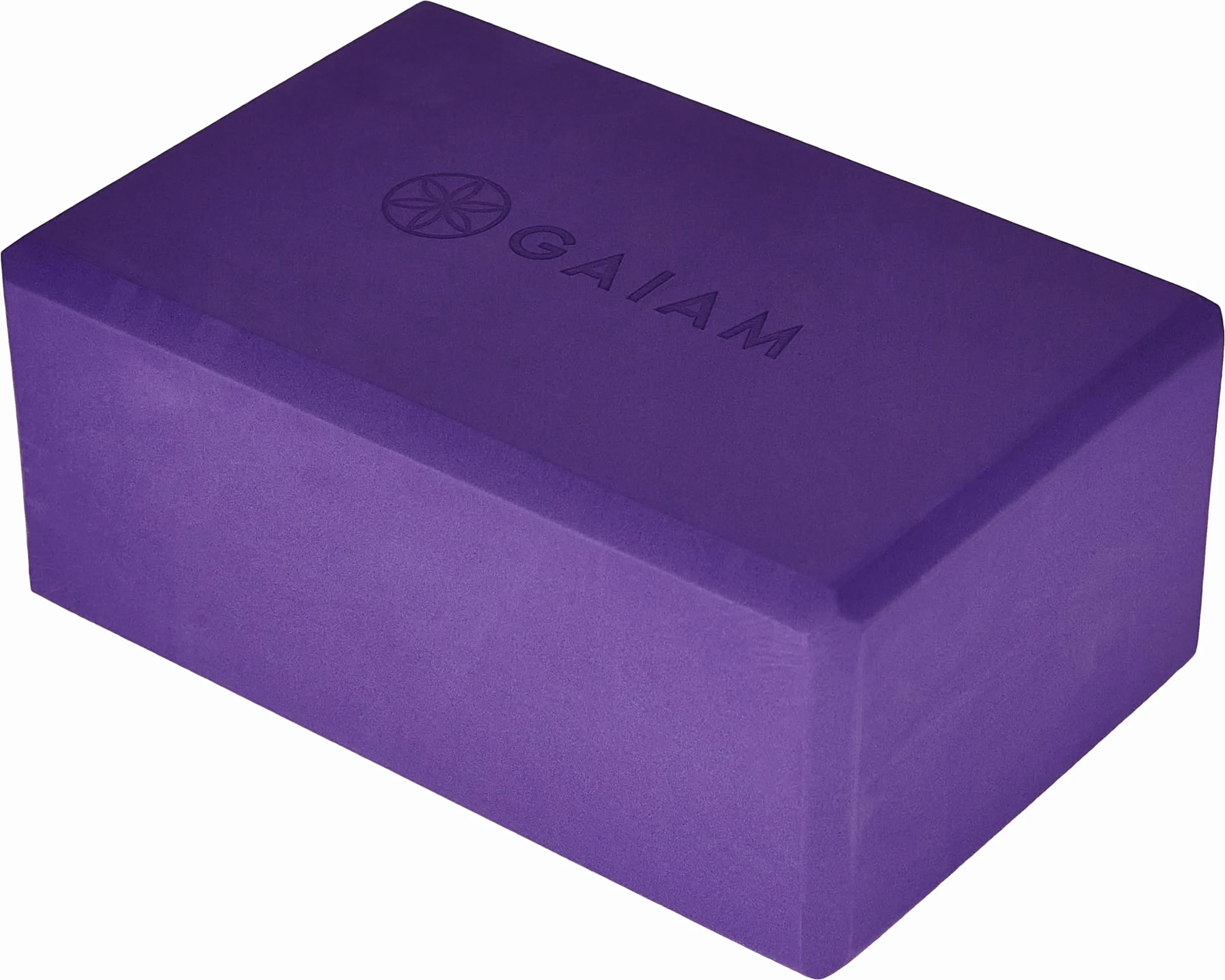 KRETIX Gaiam Essentials Lot de 2 Blocs de Yoga – Surface en Mousse Souple antidérapante pour Yoga, Pilates, méditation