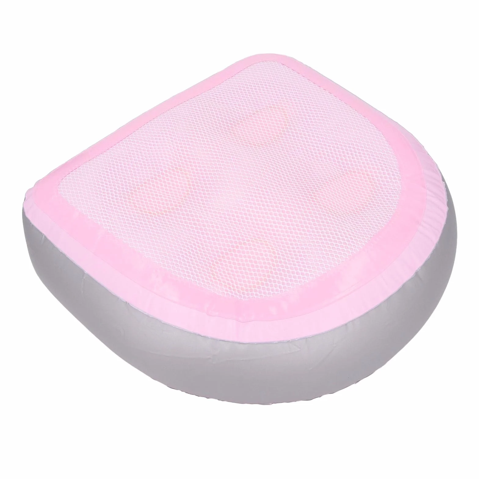 Siège Rehausseur Gonflable Antidérapant pour Piscine Spa Extérieur Pink