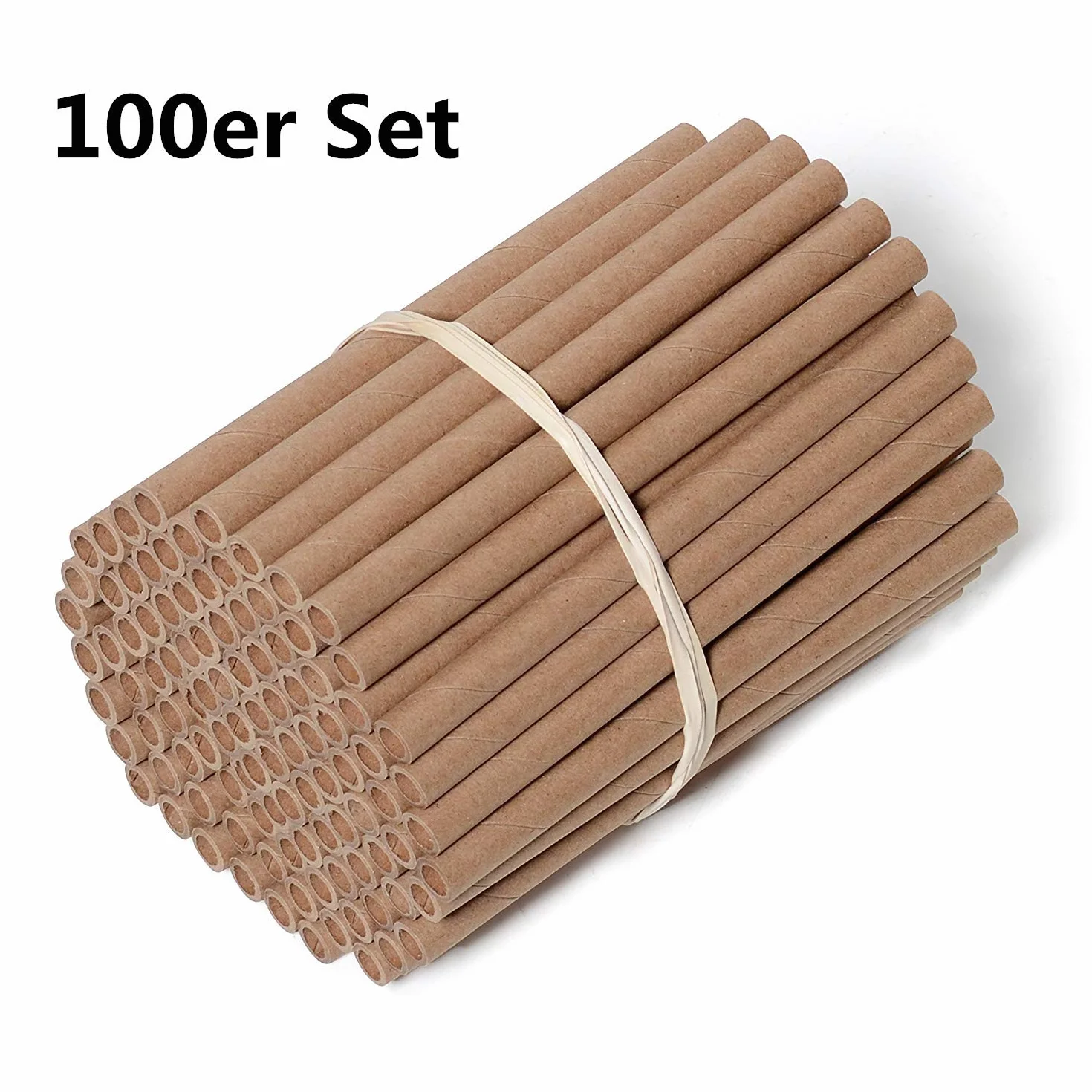 Lot de 100 hôtel à insectes - Remplissage tubes carton - Bricolage - Pour abeilles