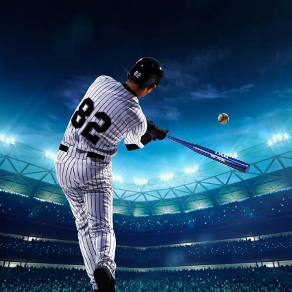 Batte de Baseball 34 Pouces, en Alliage d'aluminium, Manche en métal étanche avec poignée antidérapante, légère pour l'entraînement en extérieur