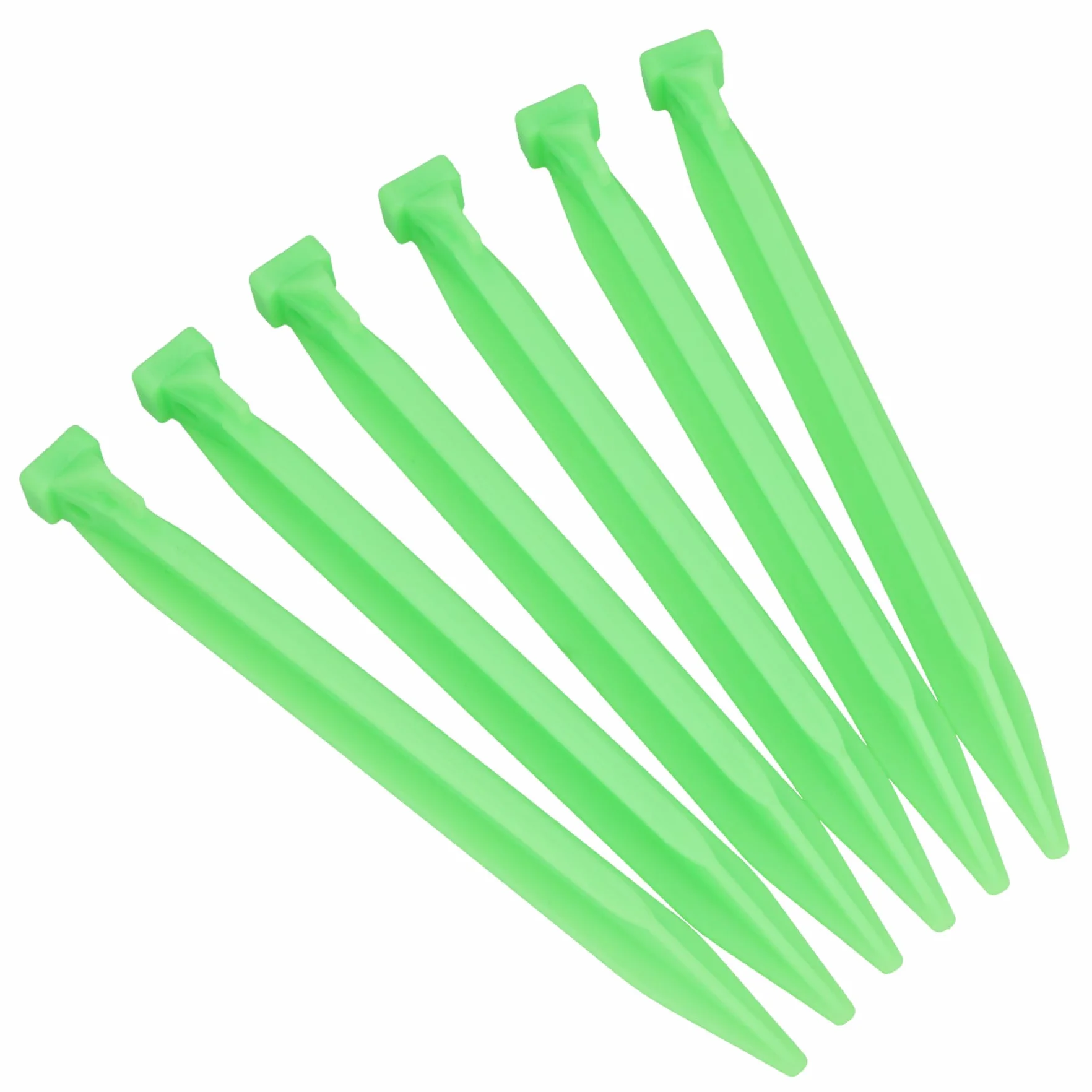 Tente Plastique Robuste Chevilles 220mm 36pc pour Auvents Caravanes Camping