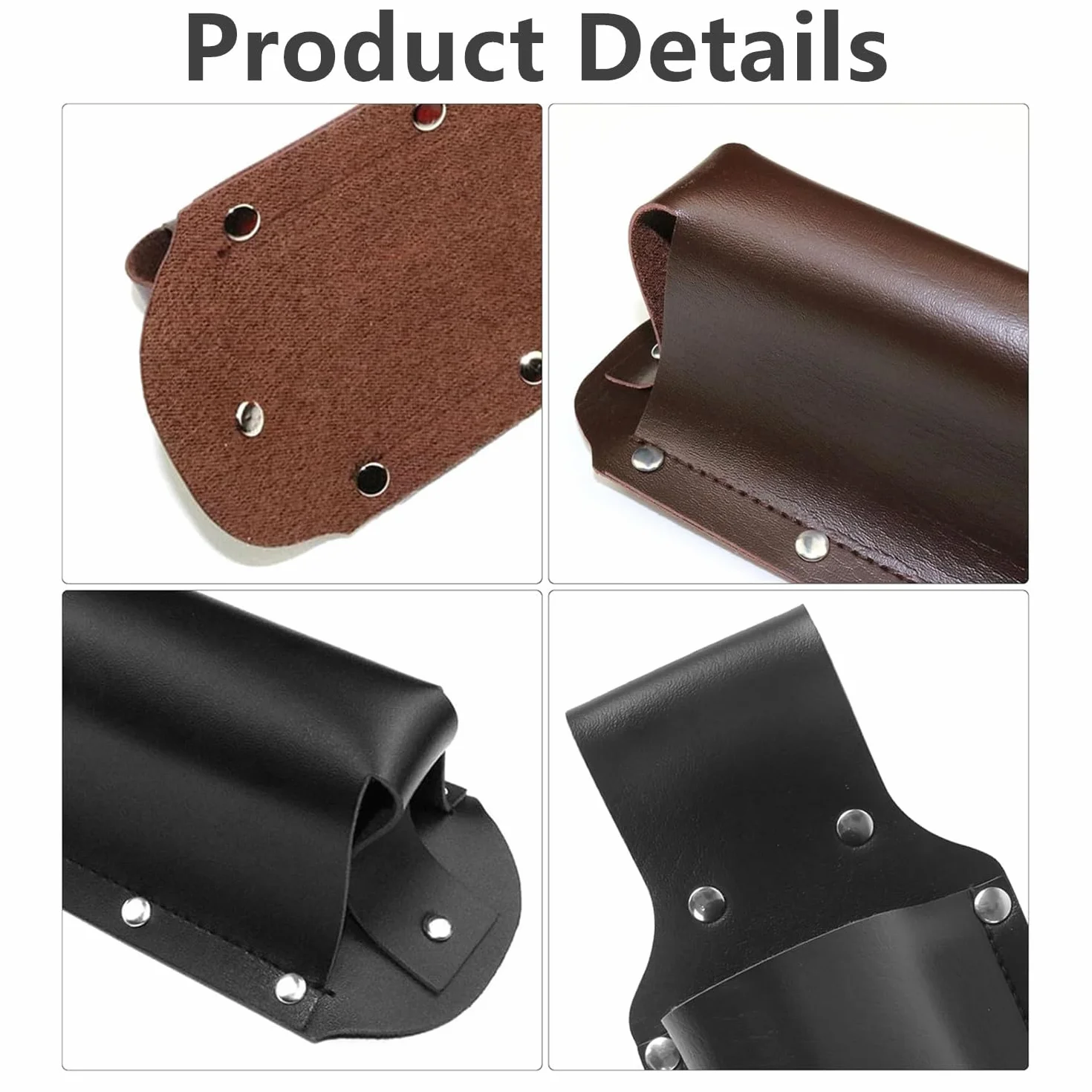 Bière Holster,2 Pièces PU Porte-Bouteille en Cuir,Porte-Bouteille pour Voyage,Ceinture de Bière,PU Étui en Cuir Beer Holster Universal pour Barbecue,Camping,Voyage,Fête,Extérieur