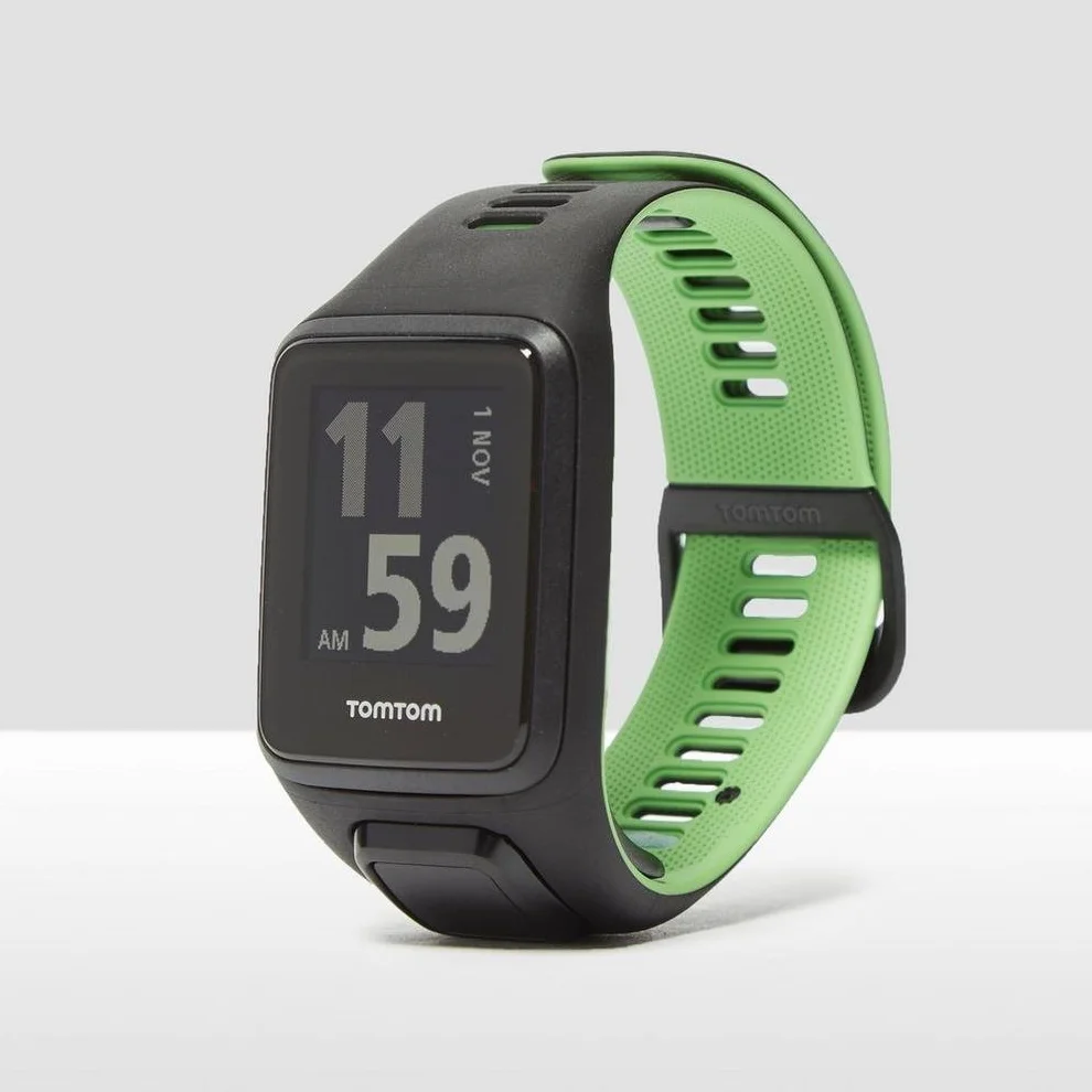 TomTom Runner 3 Montre de Sport GPS Noir/Vert