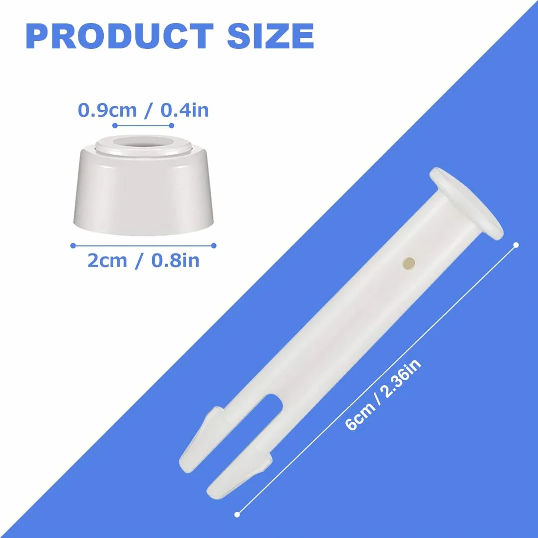 Goupilles de Piscine 20 Pièces, Accessoire Piscine Hors Sol, Kit Réparation Liner Plastique