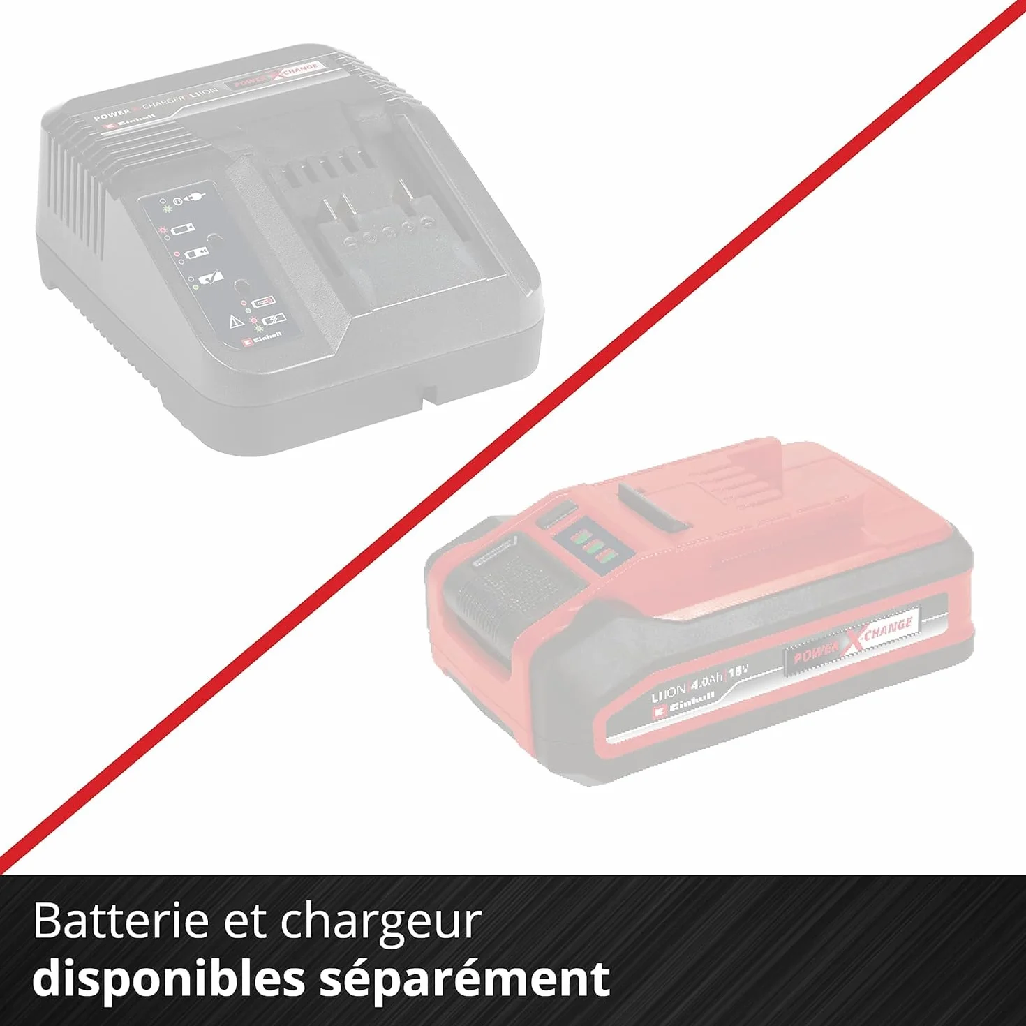 Einhell GE-US 18 Li-Solo Power X-Change Épandeur sans fil 18V lithium-ion 3,3 litres