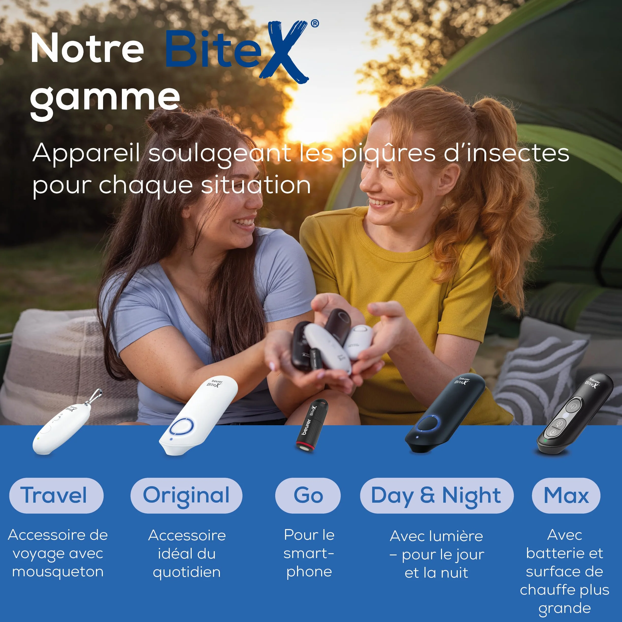 Beurer BiteX Original BR 60 stylo anti moustique chauffant électrique contre piqûres