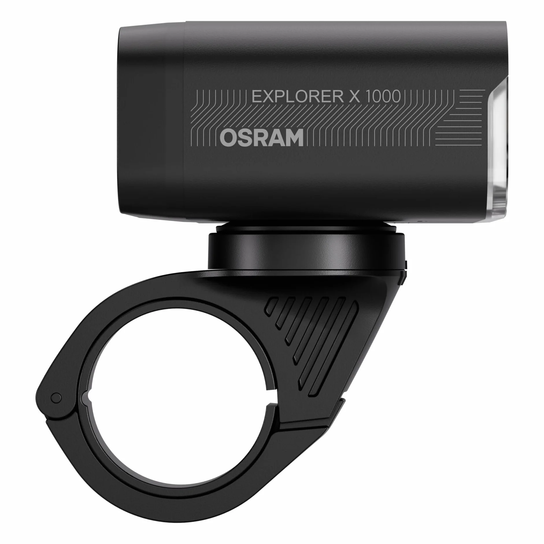 OSRAM LEDsBIKE Explorer X 1000, Kit d'éclairage vélo Rechargeable: Avant et arrière, Tout-Terrain, avec feu Stop, 1000 lumens
