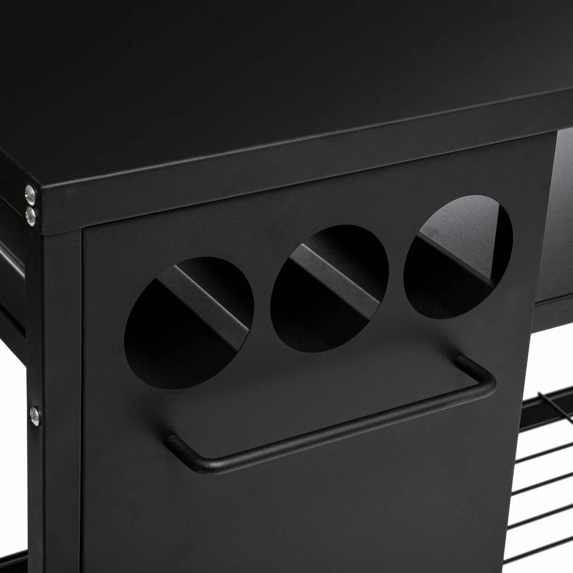 Desserte Plancha 110x45x106 Noir