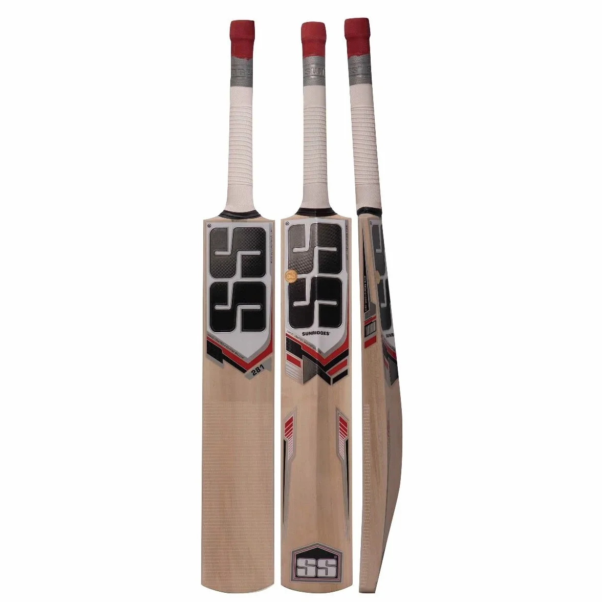 SS 281 Bat Batte de Cricket Men's, Beige, 5