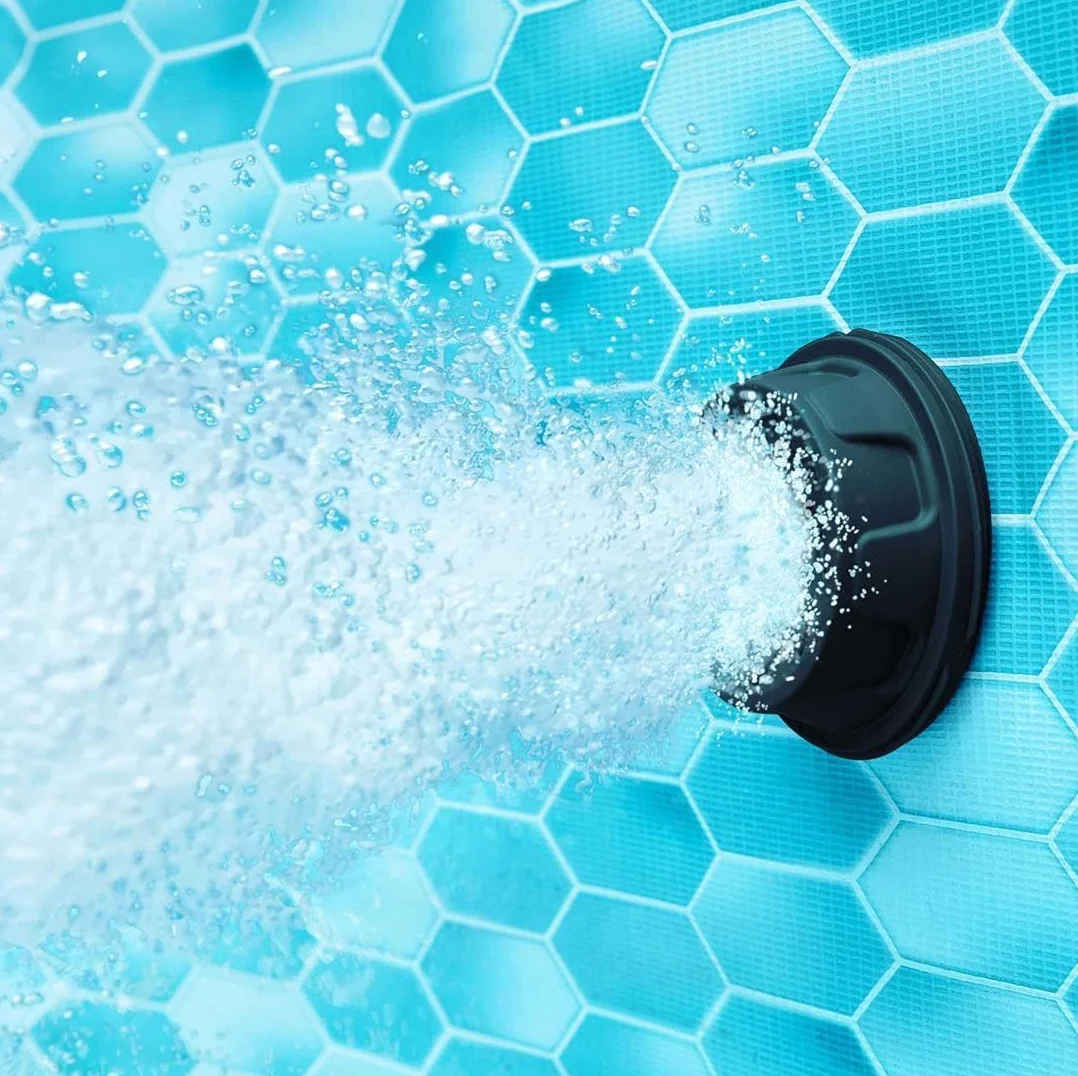 FUNSICLE Piscine Tubulaire Ronde Noire Ø3,66m x h1,22m