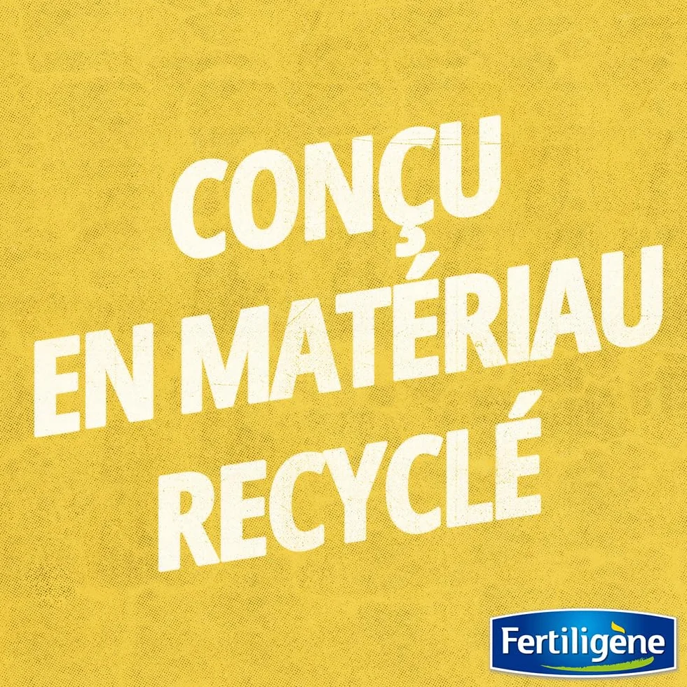 Fertiligène Épandeur Rotatif Easy Green 3-en-1 Engrais Semences Sel Déneigement Largeur d'Épandage 1,90m Grandes Surfaces