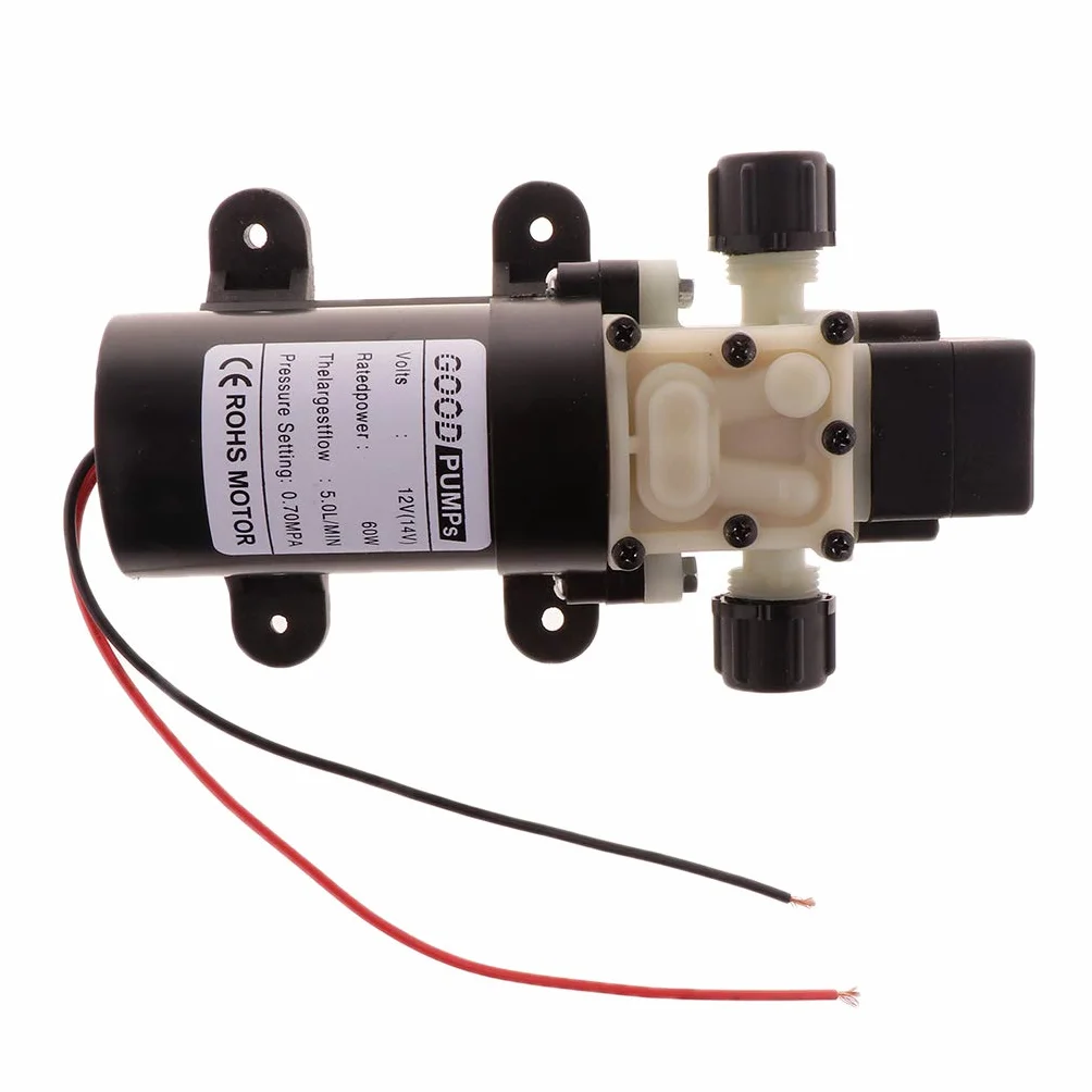 Pompe à Eau électrique Haute Pression 12V DC - Noir