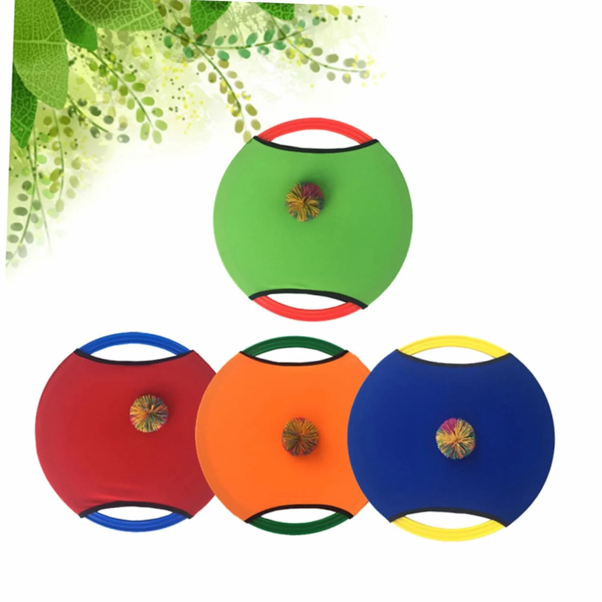 BESPORTBLE 1pièce Raquette À Balle Rebondissante pour Garçon Fille Jouet De Jeu Extérieur Amusant pour Plage Parc Et Écoles Balle Raquette Couleur Aléatoire