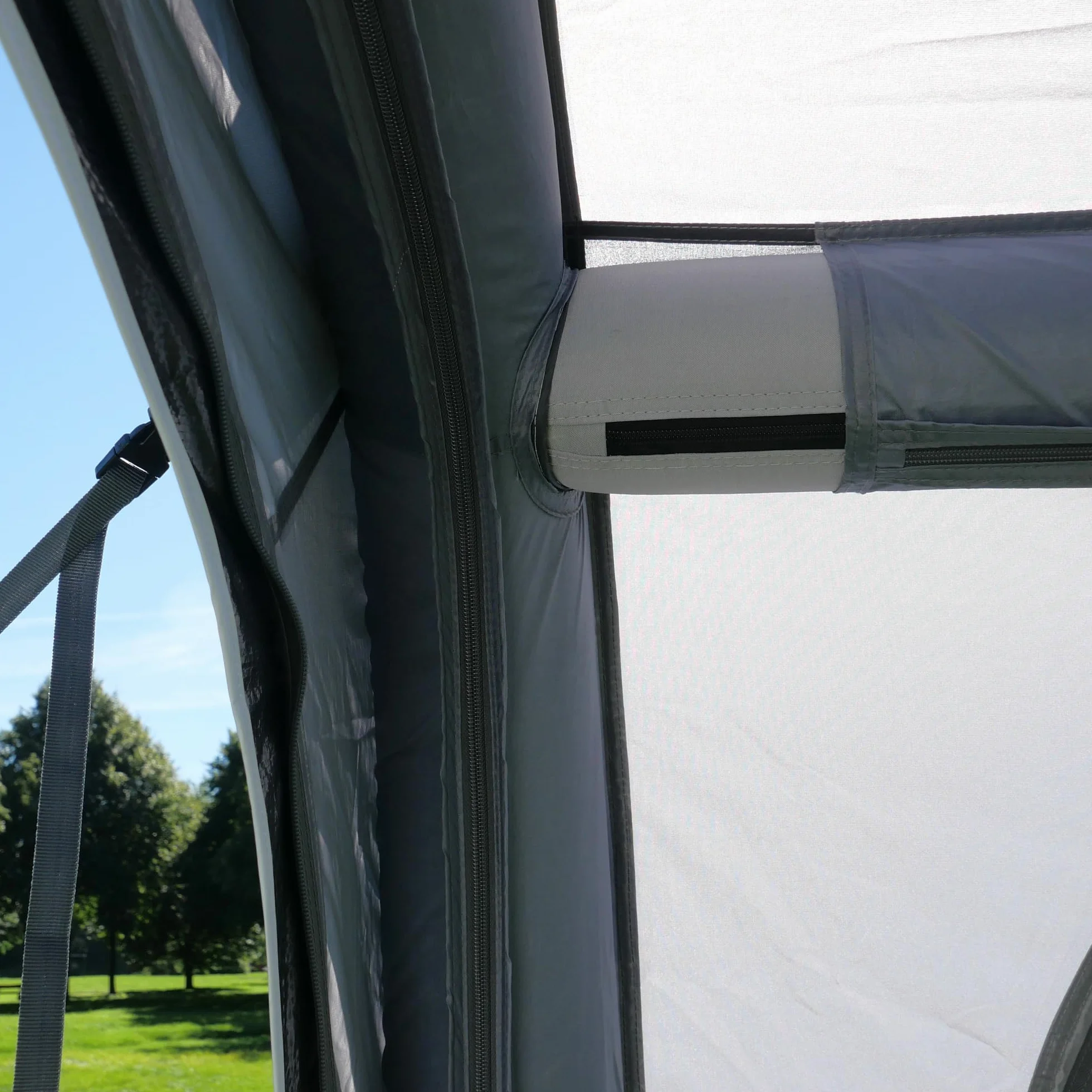 Your GEAR Porto Air - Auvent Gonflable 340 x 250 cm - Solaire et de Voyage - Pour Caravane