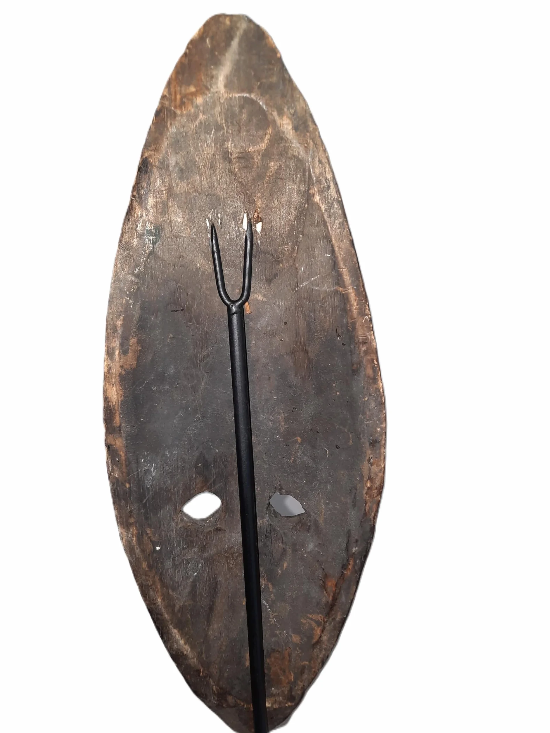 Socle pour masque africain en bois, support plusieurs hauteurs 62 cm