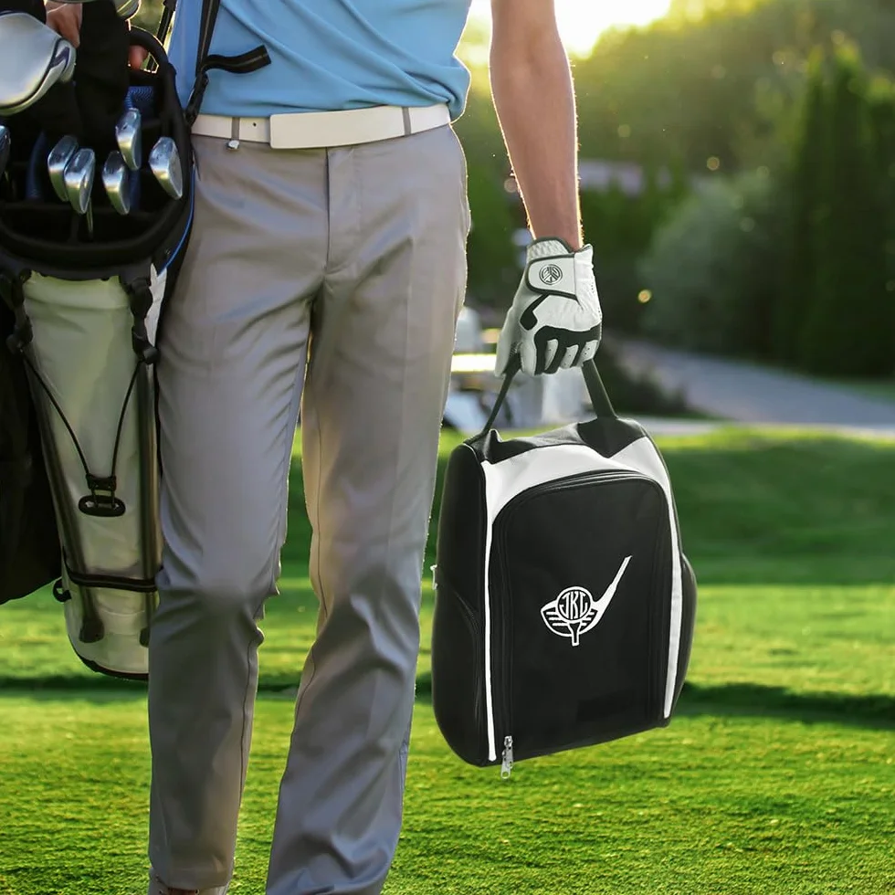 Sac à Chaussures de Golf Personnalisé avec Poches, Imperméable, Portable pour Hommes et Femmes