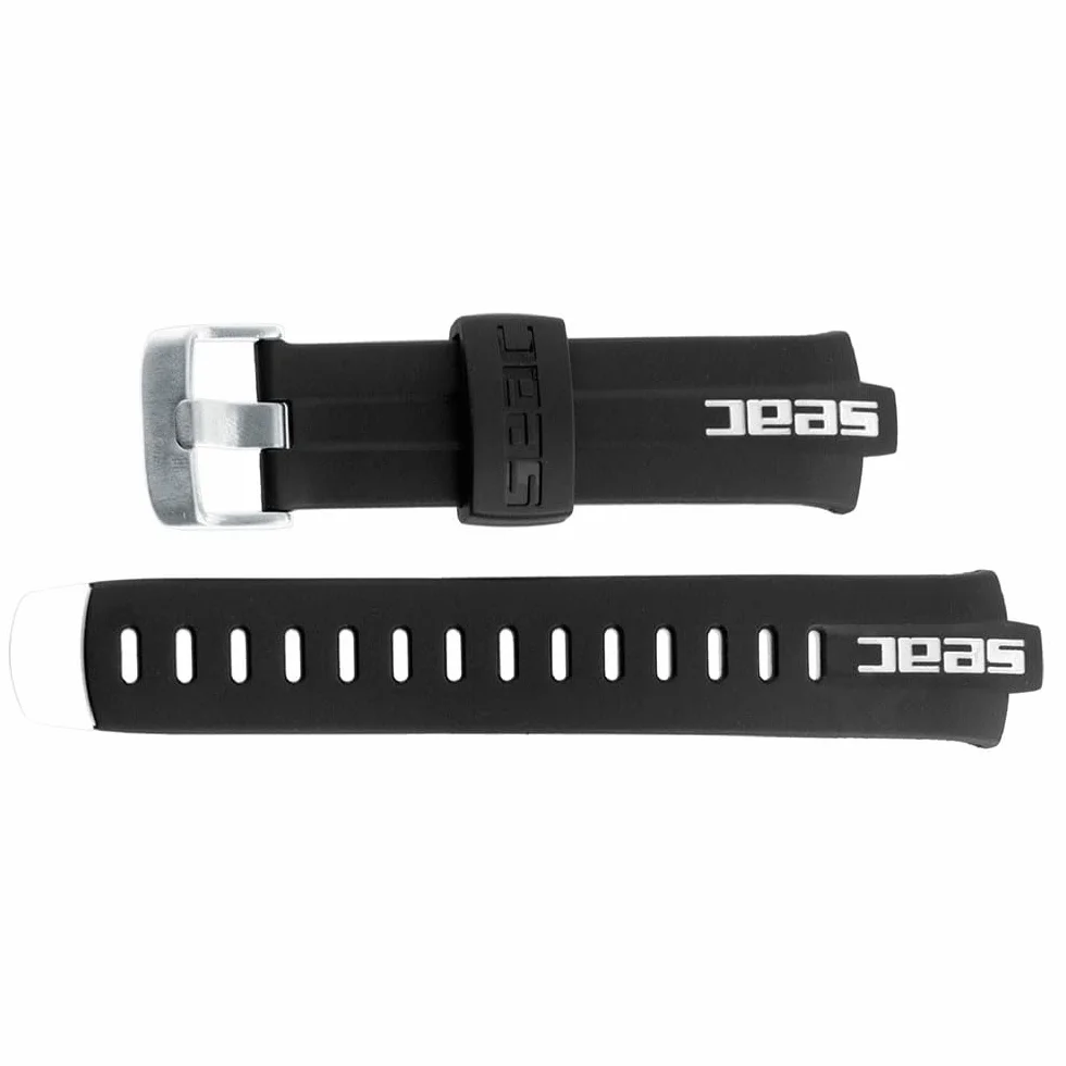 SEAC Action Cinturino Di Ricambio Bracelet de Rechange pour Ordinateur de plongée et apnée, Boucle argentée Mixte