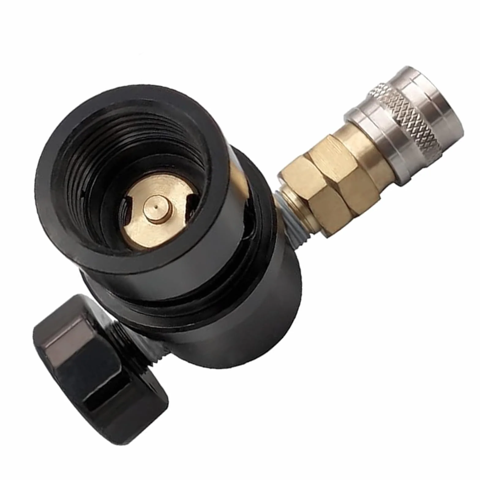 Régulateur De RéServoir D'air De Compresseur D'air Paintball Pcp Régulateur D'air Hpa Micro Mr, Pression De Sortie 40-200 Psi, Régulateur De RéServoir D'air De Paintball Et Indicateur De Valve