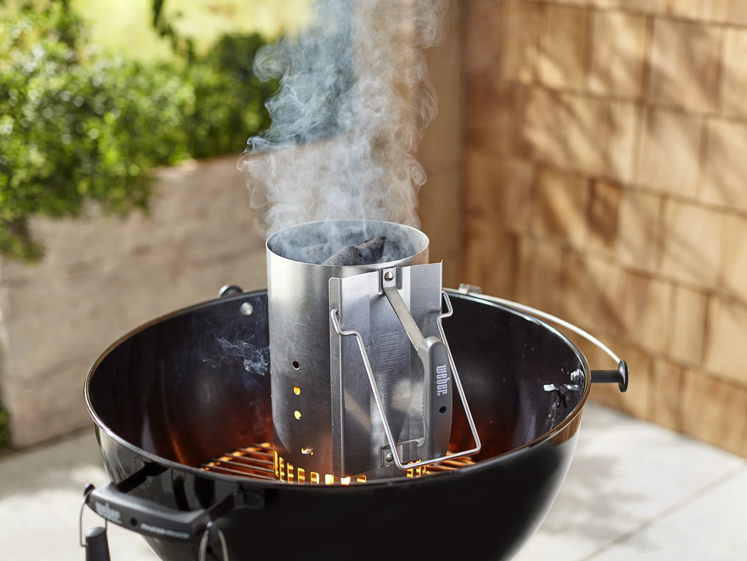 Weber Rapidfire Cheminée d’allumage Barbecue Charbon 6L Acier 32x20,5x32,5 cm