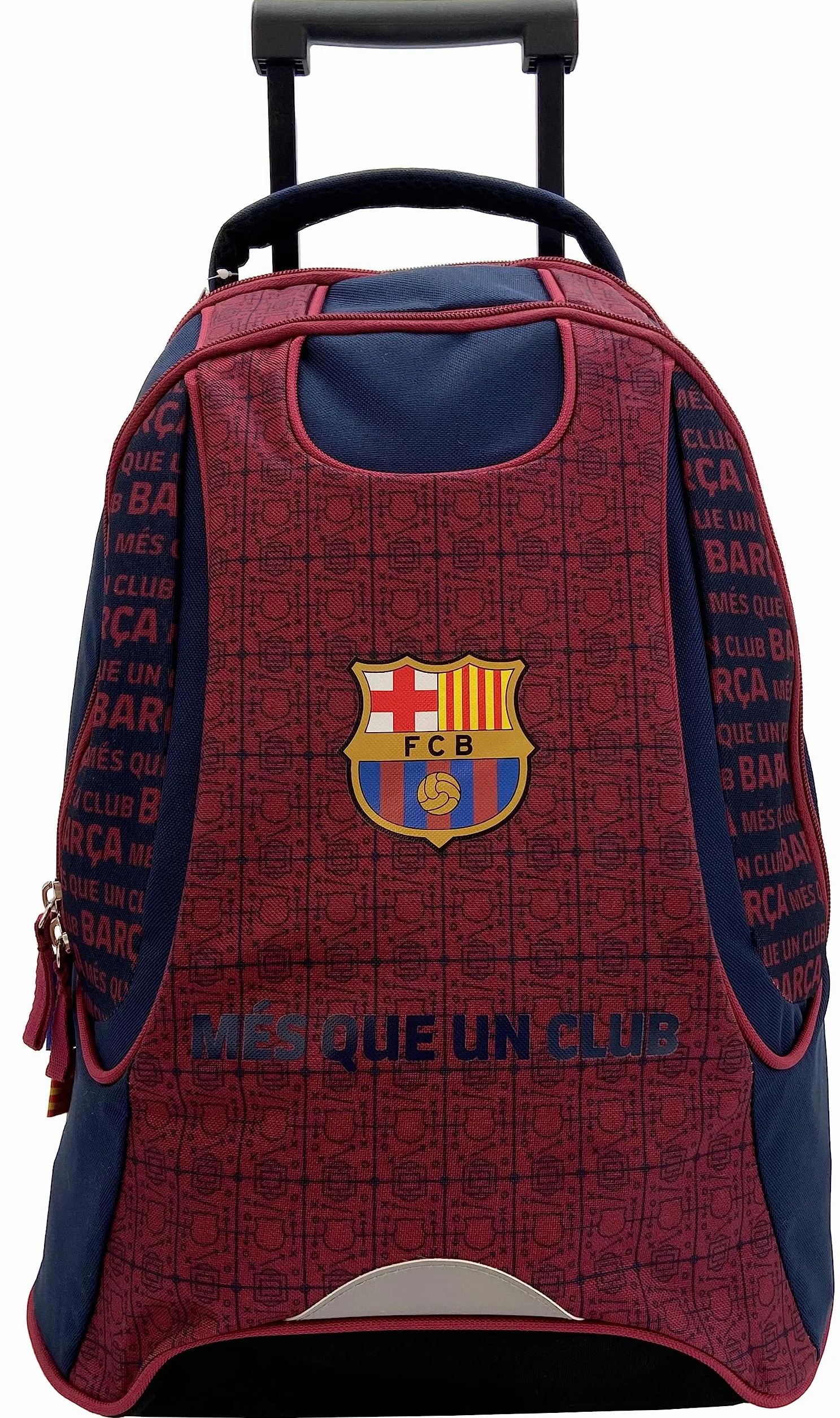 F.C. Barcelona Sac à Dos Scolaire à roulettes Barça - Collection Officielle