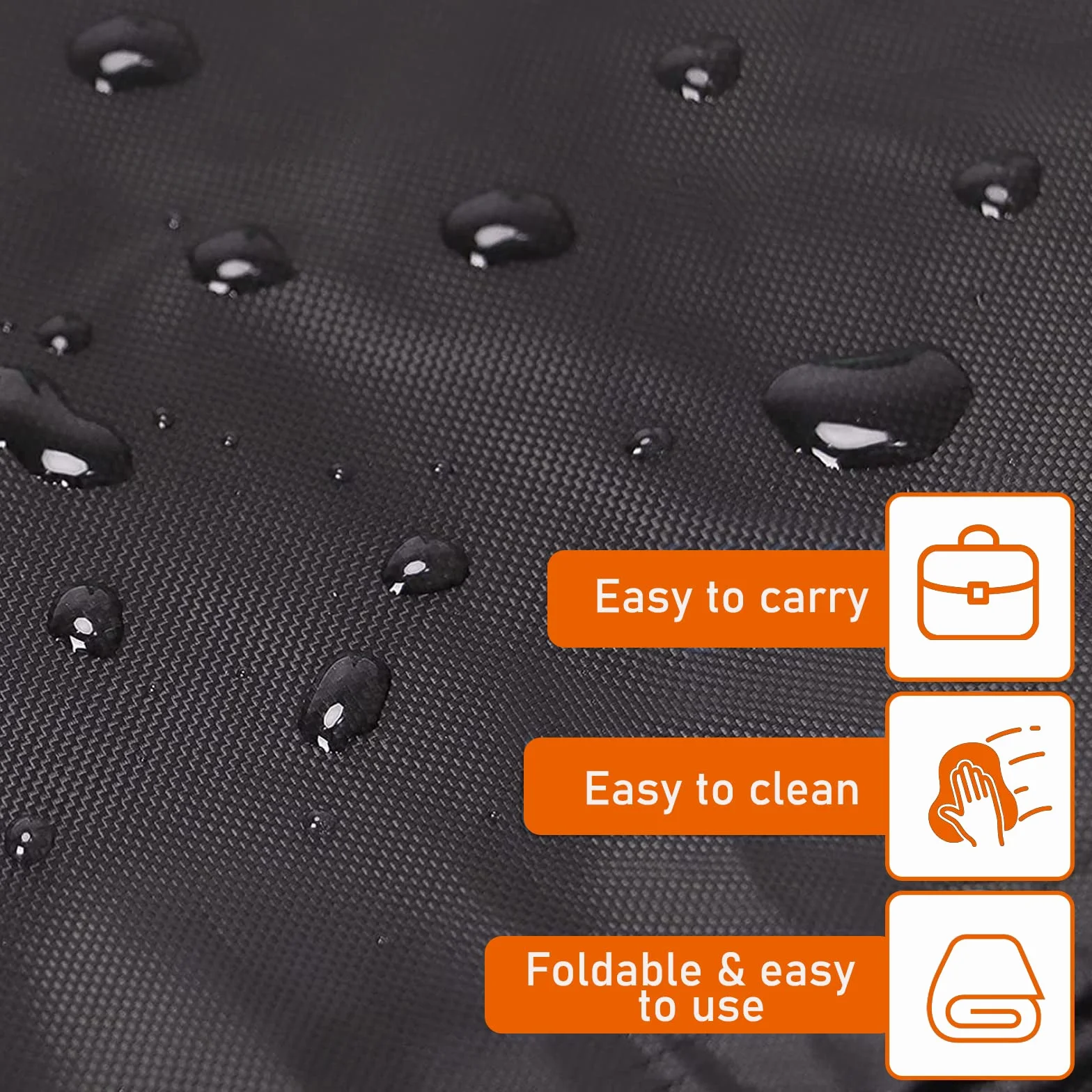 Housse de Protection Parasol Déporté Tissu Oxford 420D imperméable Fermeture éclair 265x40/70/50 cm