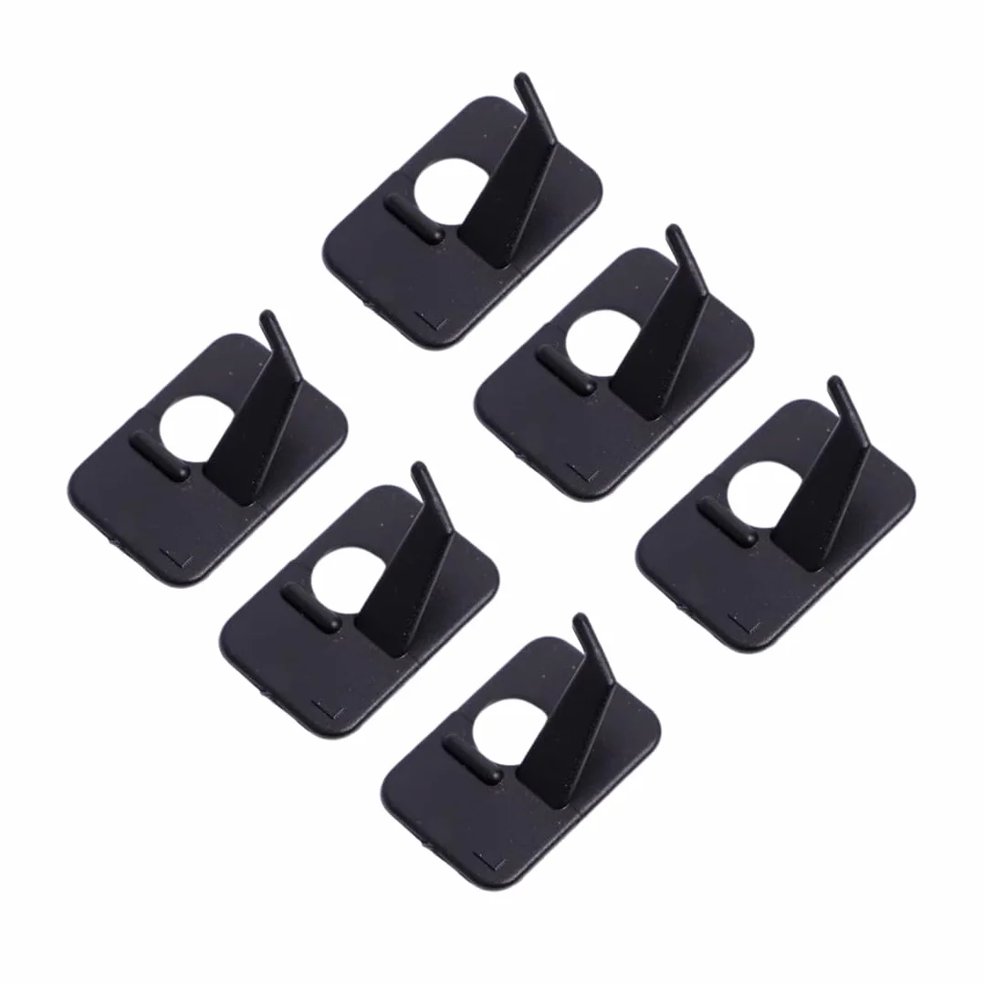 Lot de 6 supports Arc Composé, Flèche Repos,Plastique Adhésif Tir Arc Flèche Support pour Gauche Main Composé Arc Classique Arc